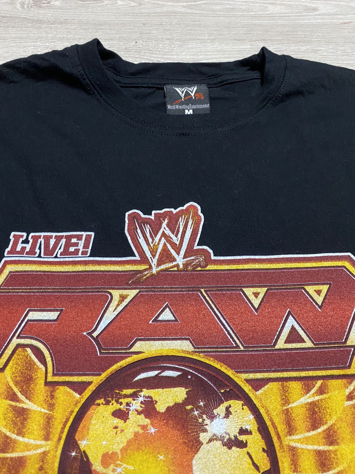 WWE Vintage WWE RAW World Tour 2010 Size S-M Size US M / EU 48-50 / 2 - 3 Thumbnail