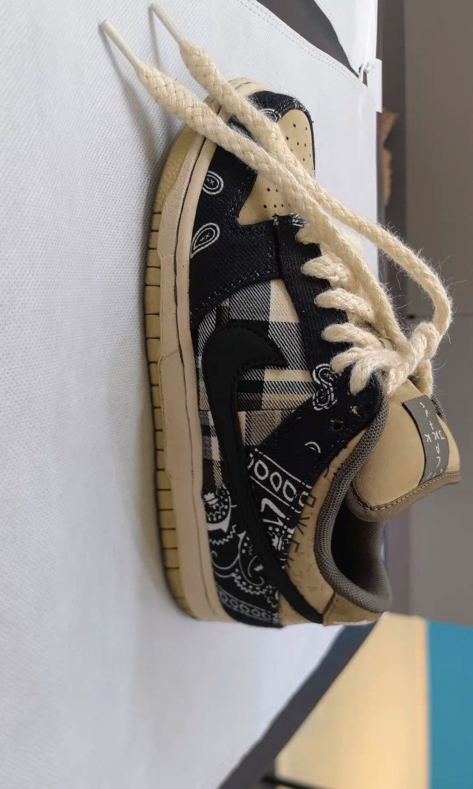 Nike Nike TS Dunk Paisley Sneakers J42 Size US 5 / IT 35 - 2 Thumbnail