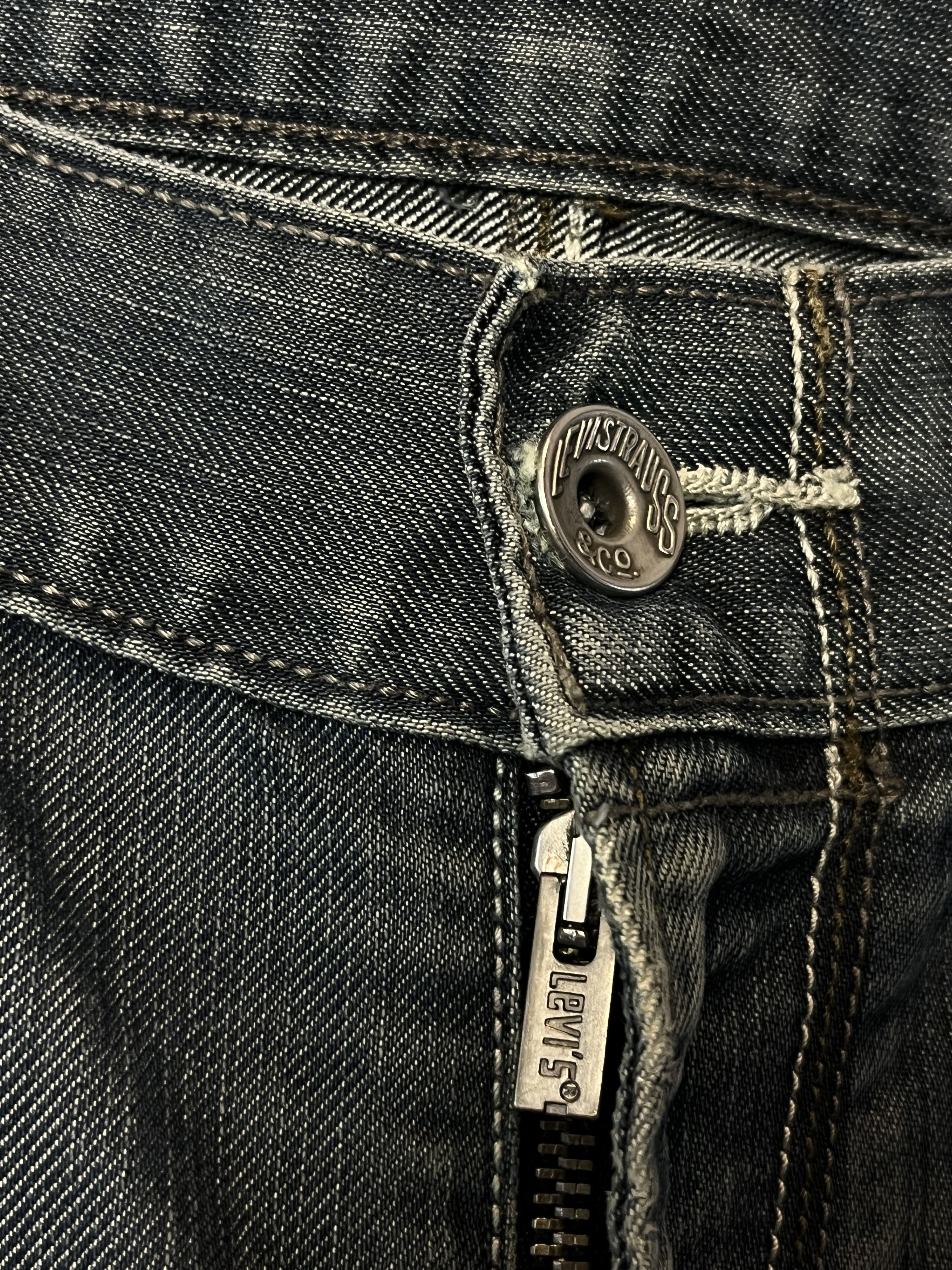Levi's × Levi's Vintage Clothing × Vintage Vintage Levis 514 Distressed Washed Jeans Size US 33 - 4 Thumbnail