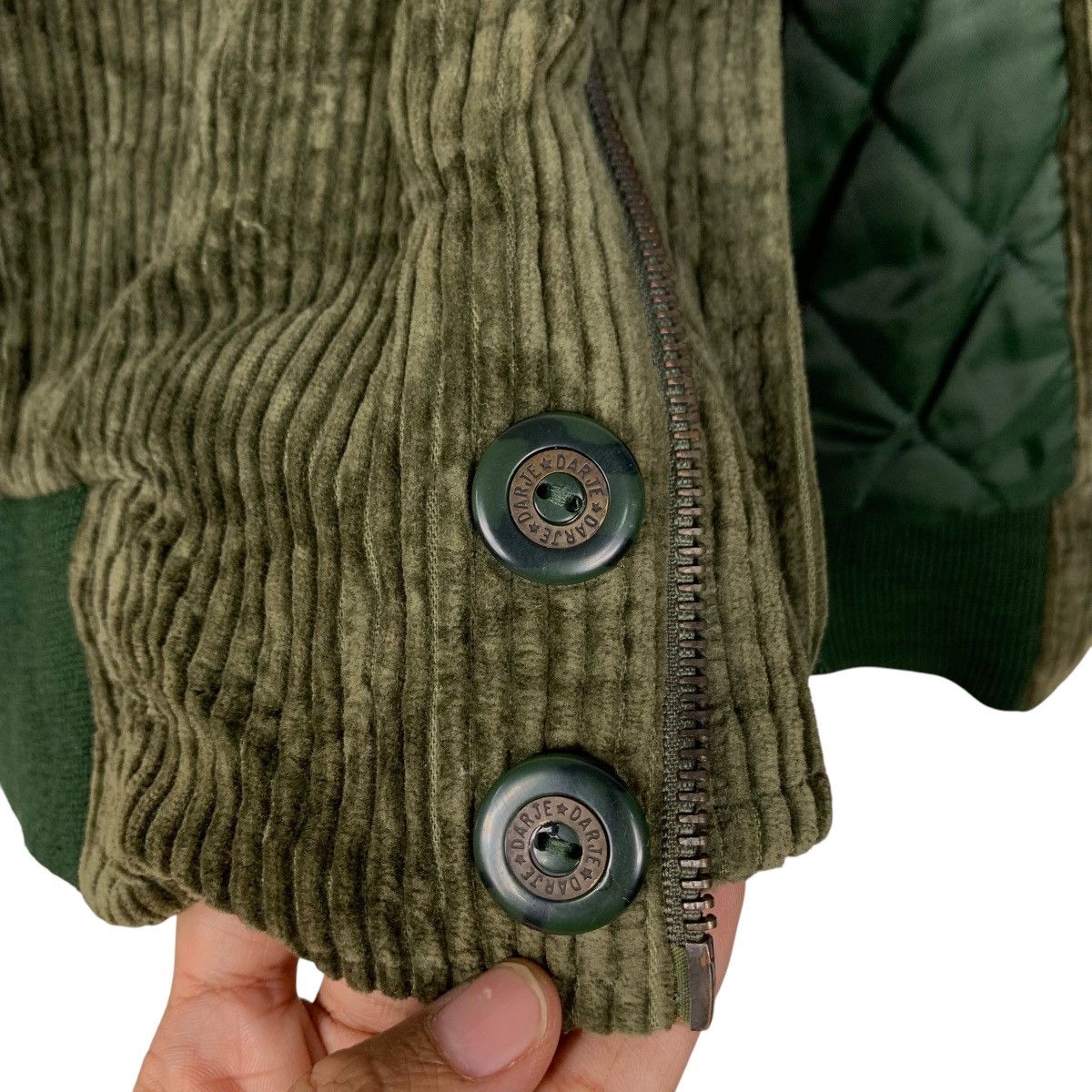 Vintage 90’s DARJE Native Design Hybrid Pig Skin Jacket #2857-C129 Size US L / EU 52-54 / 3 - 10 Thumbnail