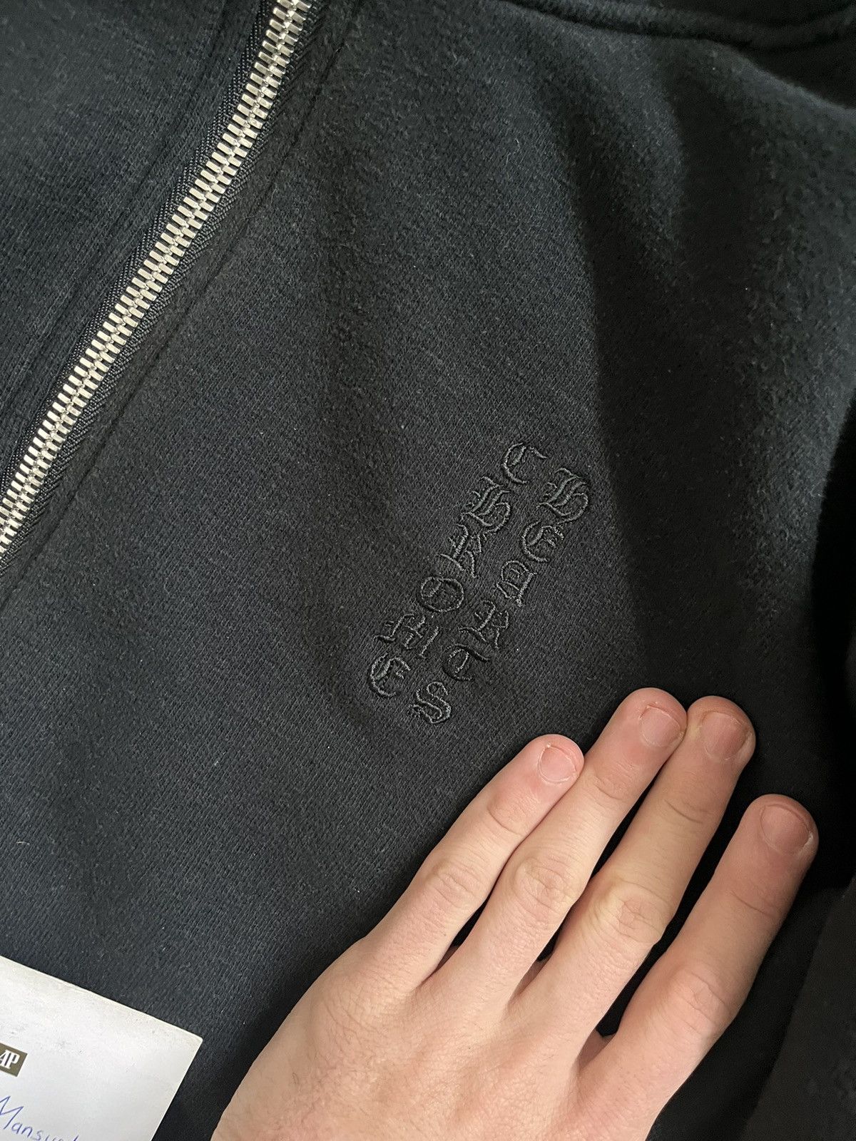 Chrome Hearts Chrome Hearts Leather Patches Zip Hoodie Size US L / EU 52-54 / 3 - 4 Thumbnail