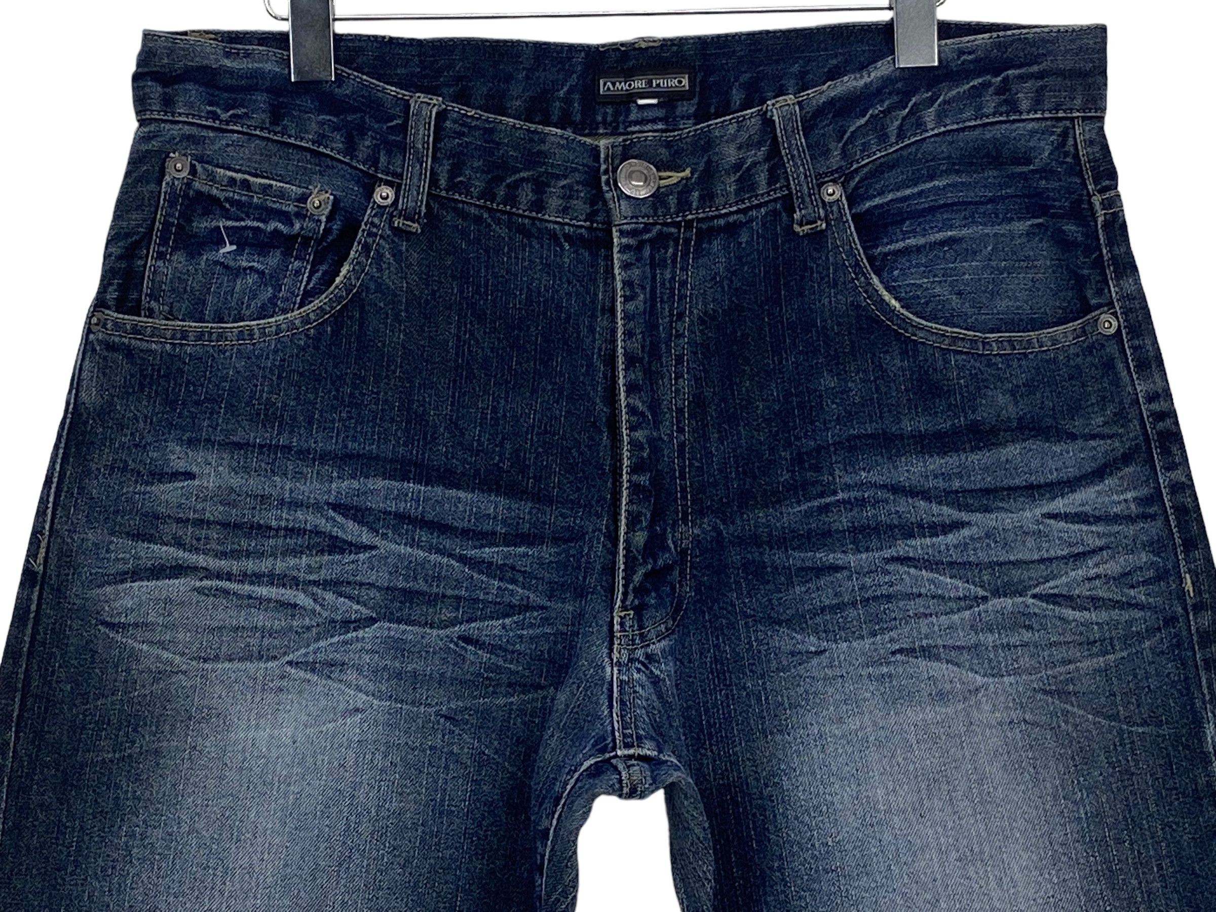 Japanese Brand Amore Puro Denim Jeans Baggy Japanese Brand Size US 29 - 3 Thumbnail