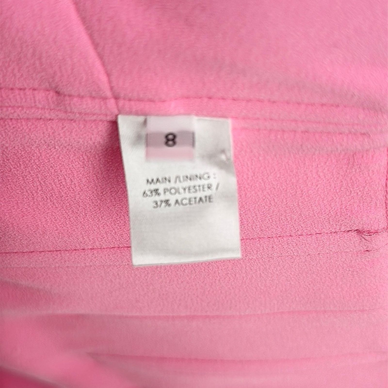 Alex Perry Alex Perry Rae Stretch Crepe Crop Tank Top Pink US Size 4 Size S / US 4 / IT 40 - 7 Thumbnail