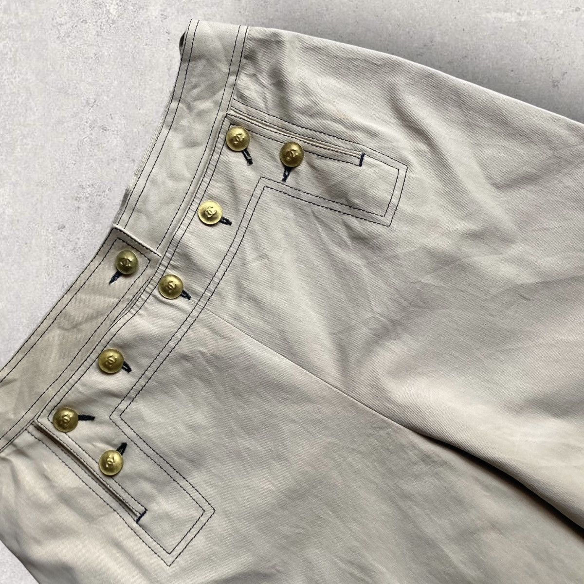 Chanel Vintage SS 1994 Sailor Shorts Size 30" / US 8 / IT 44 - 1 Thumbnail