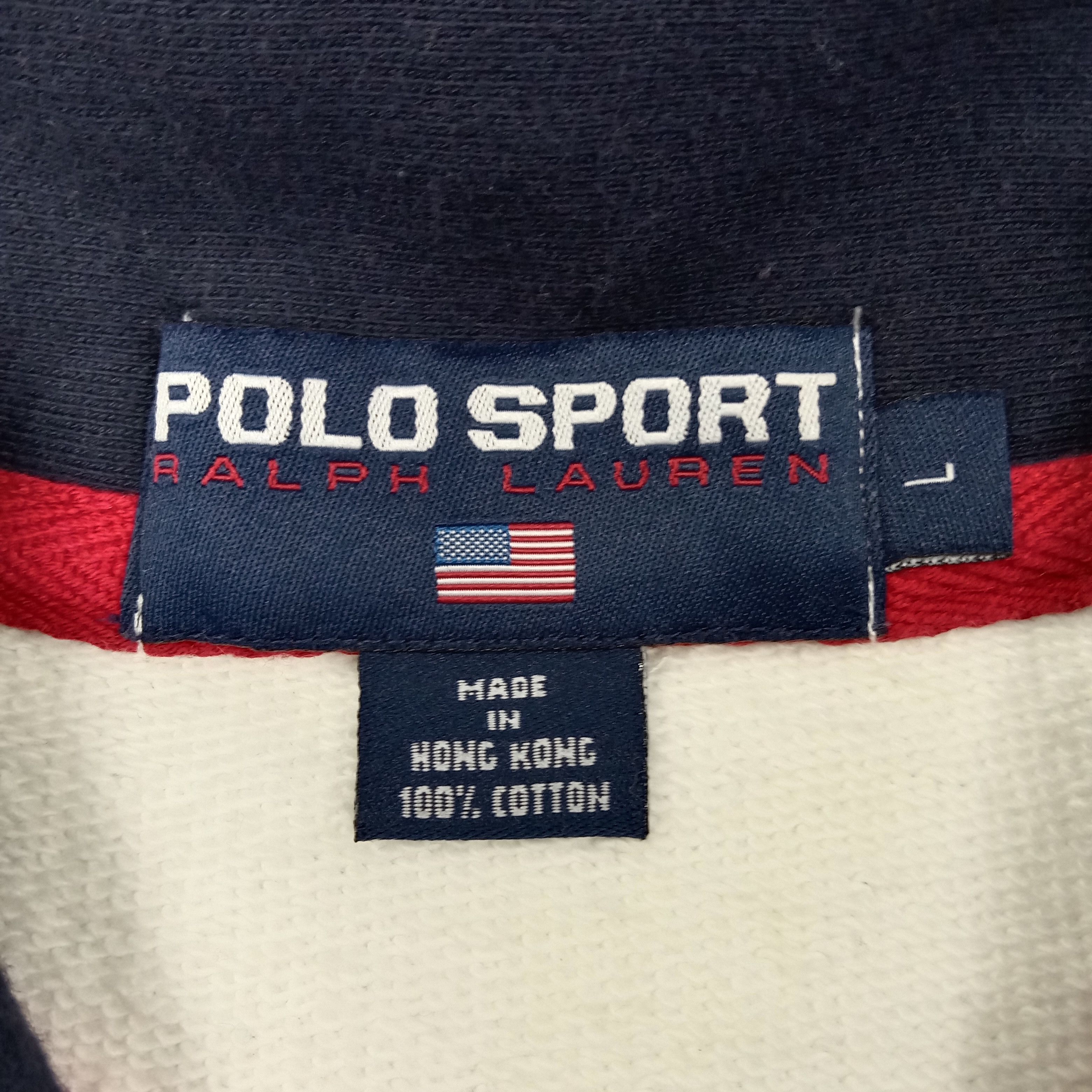 Polo Ralph Lauren Polo Sport Half Zipper Sweatshirt C256N1 Size US XL / EU 56 / 4 - 3 Thumbnail