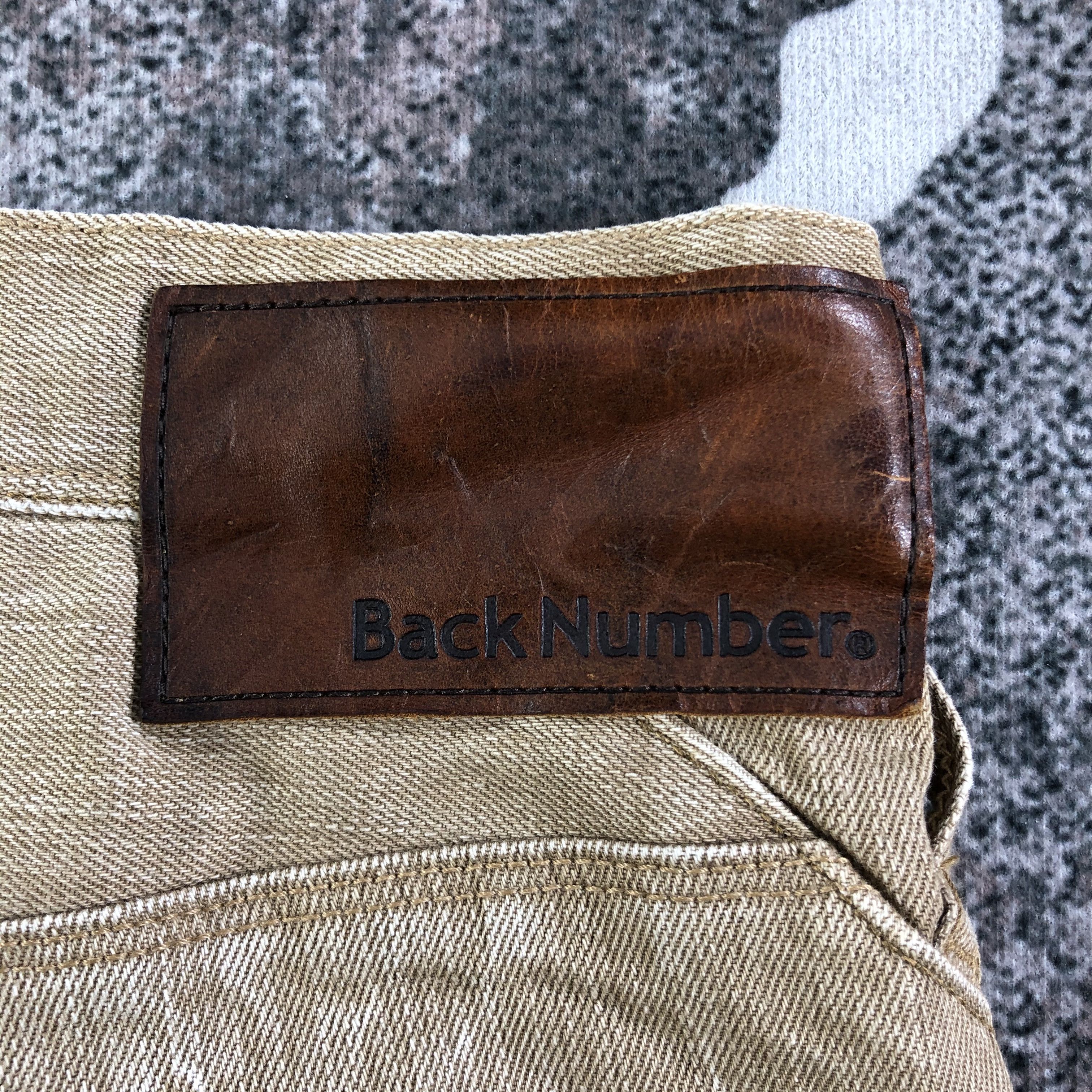 Japanese Brand Vintage Japanese Brand Back Number Faded Brown Jeans KJ1979 Size US 28 / EU 44 - 5 Thumbnail