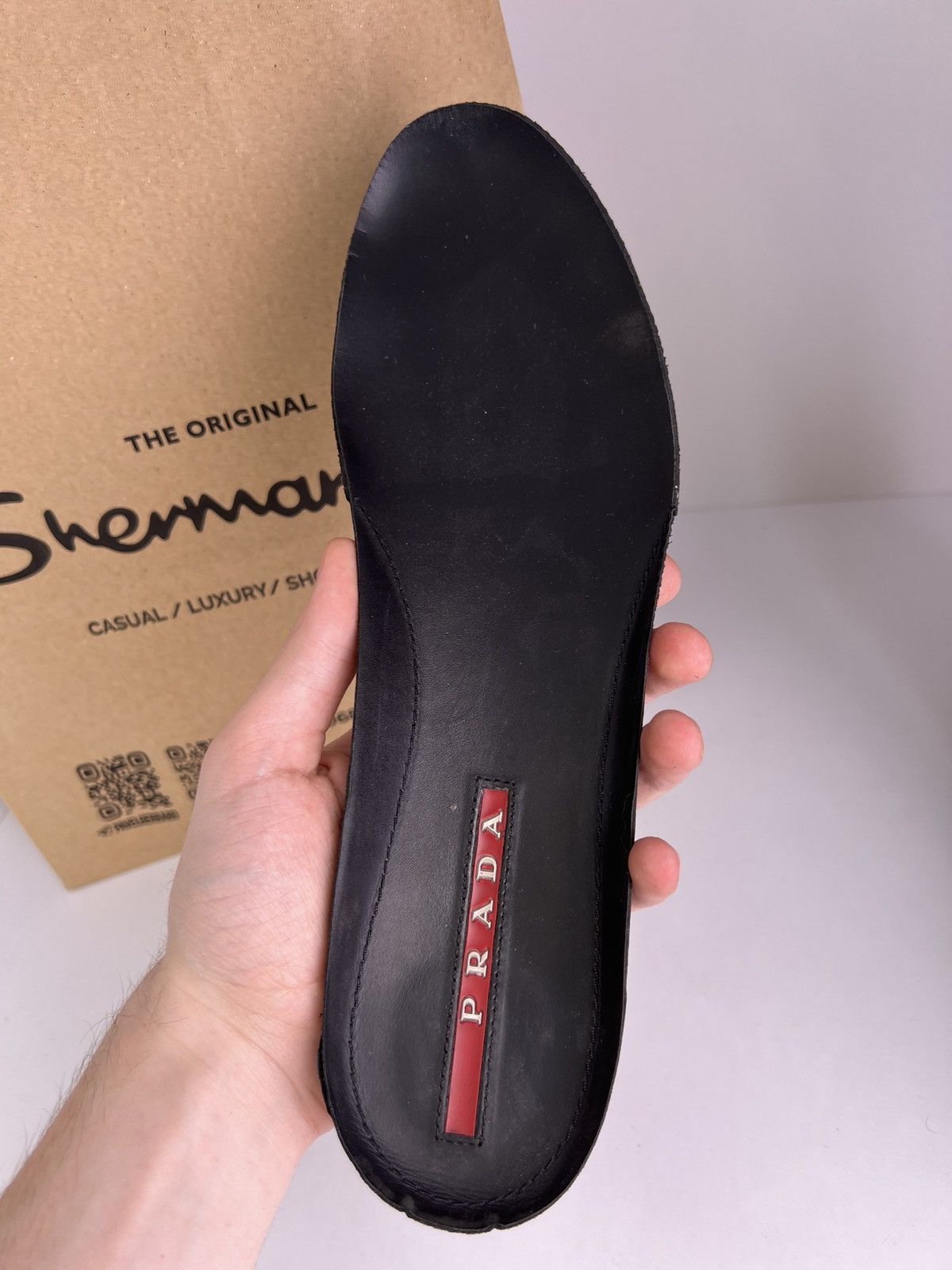 Prada × Vintage Vintage Prada High Cut Sneakers Men's Size US 8 / EU 41 - 18 Thumbnail