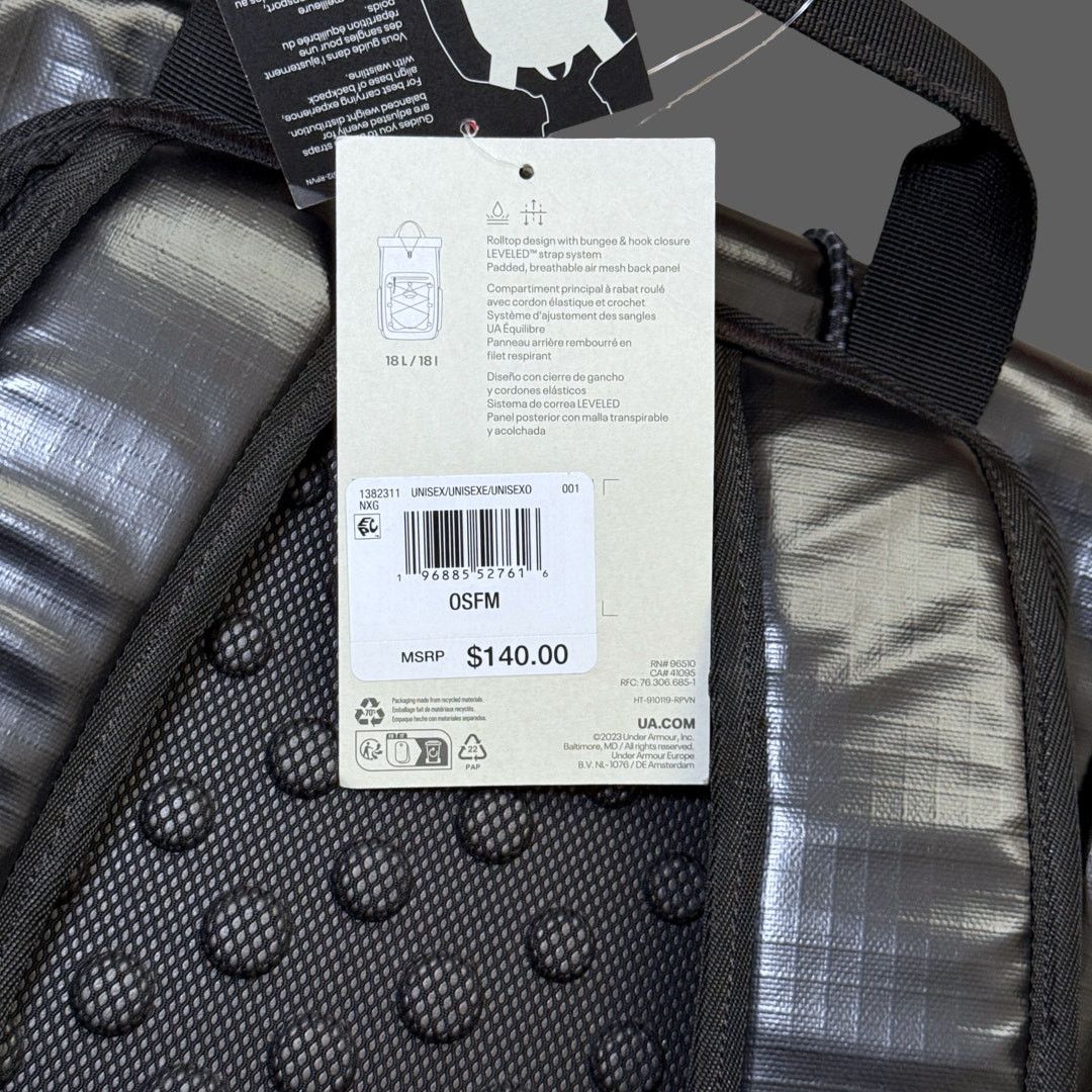 Under Armour UA Under Armour Summit Small Backpack OSFM 1382311-001 Size ONE SIZE - 8 Thumbnail