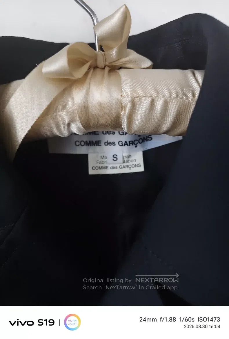 Comme des Garcons Comme Des Garcons Black wool oversized blazer Size S / US 4 / IT 40 - 4 Thumbnail