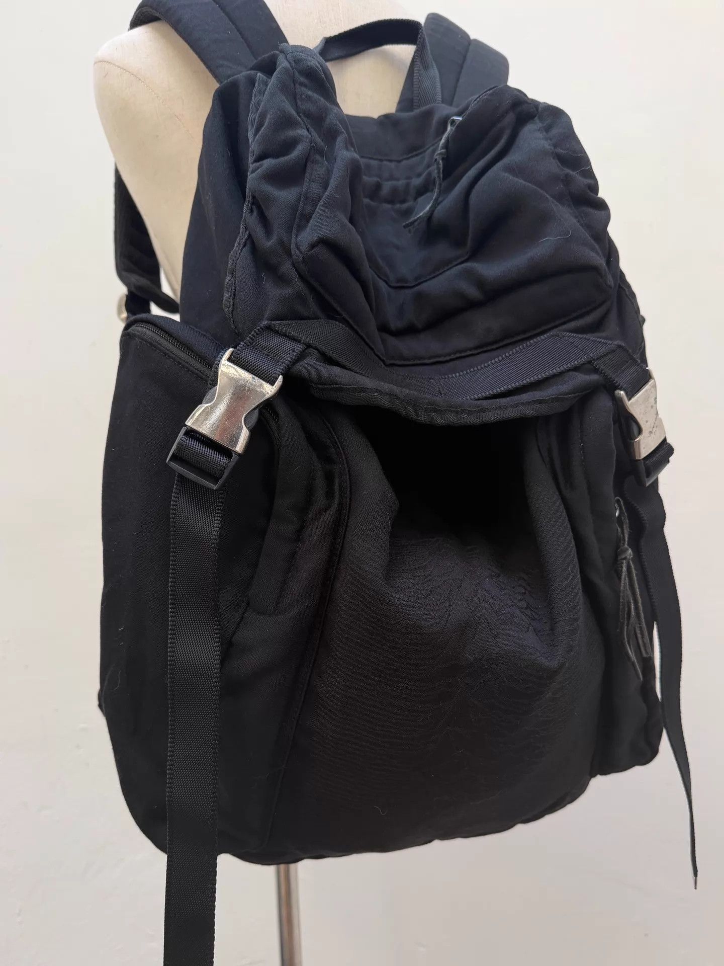 Undercover UNDERCOVER JD Pulse Prada Wool Backpack Rare & Good Size ONE SIZE - 4 Thumbnail