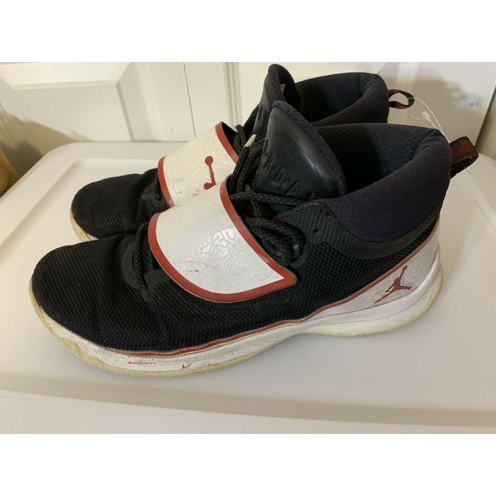 Nike Nike 881571-001 Super.fly shoes Men's 10.5 high top flap bla Size US 10.5 / EU 43-44 - 5 Thumbnail