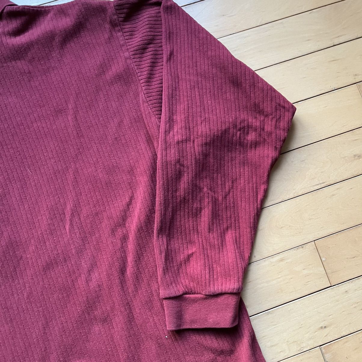 Chaps Ralph Lauren × Polo Ralph Lauren × Vintage Red/Burgundy Chaps Ralph Lauren long sleeve polo Size US M / EU 48-50 / 2 - 7 Thumbnail