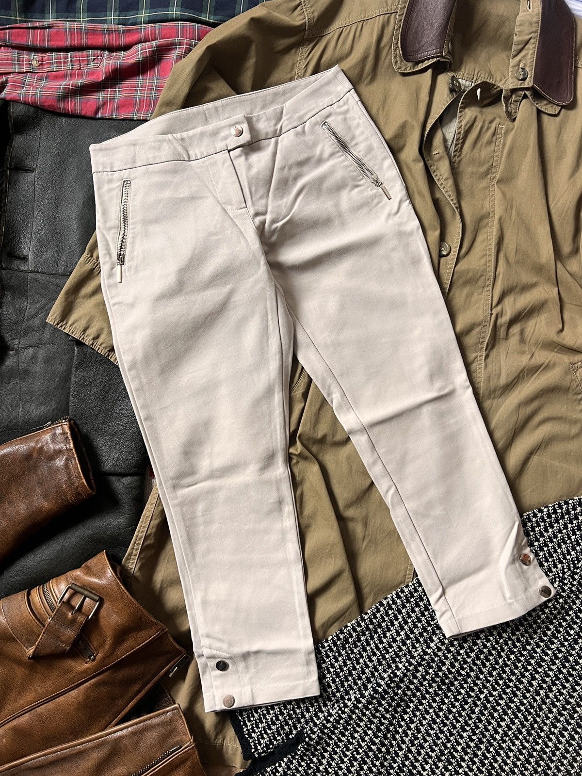 Brunello Cucinelli Brunello Cucinelli Beige Capri Short Pants Cotton Trousers Size 28" / US 6 / IT 42 - 1 Thumbnail