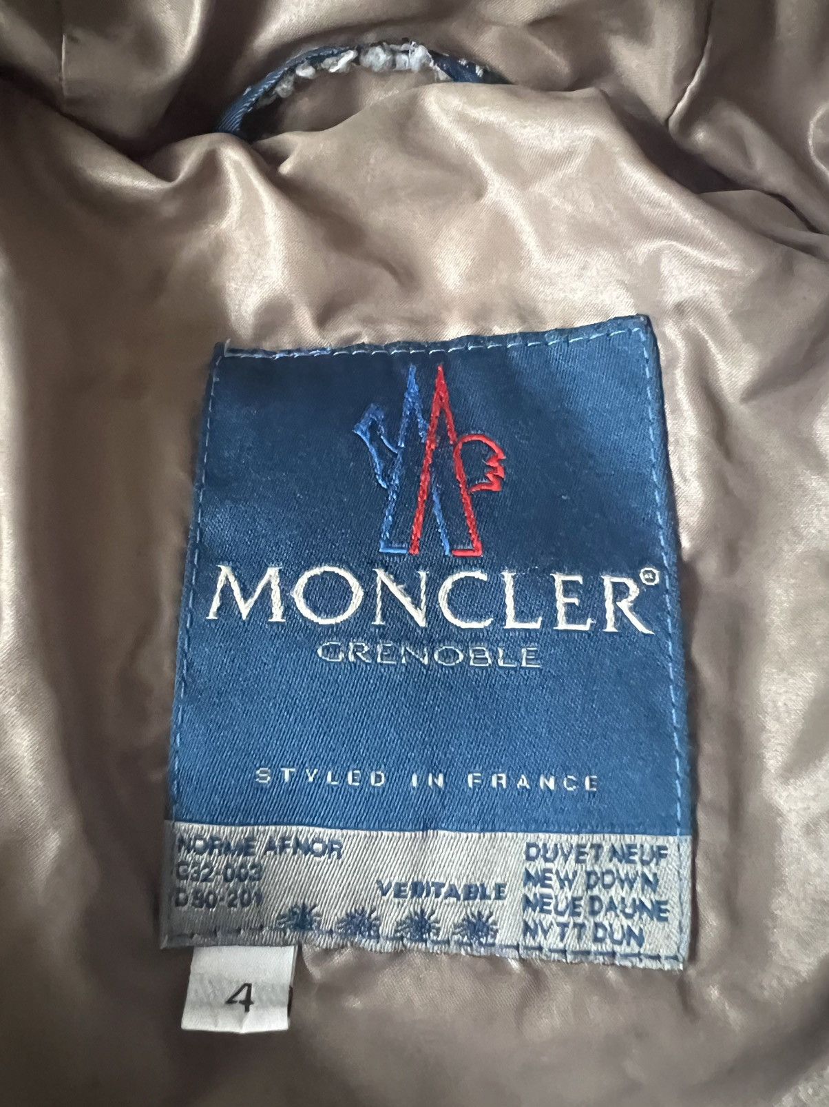 Moncler Grenoble Moncler Grenoble Puffer Jacket Hooked Down Filled Men Sz- 4 Size US XL / EU 56 / 4 - 6 Thumbnail