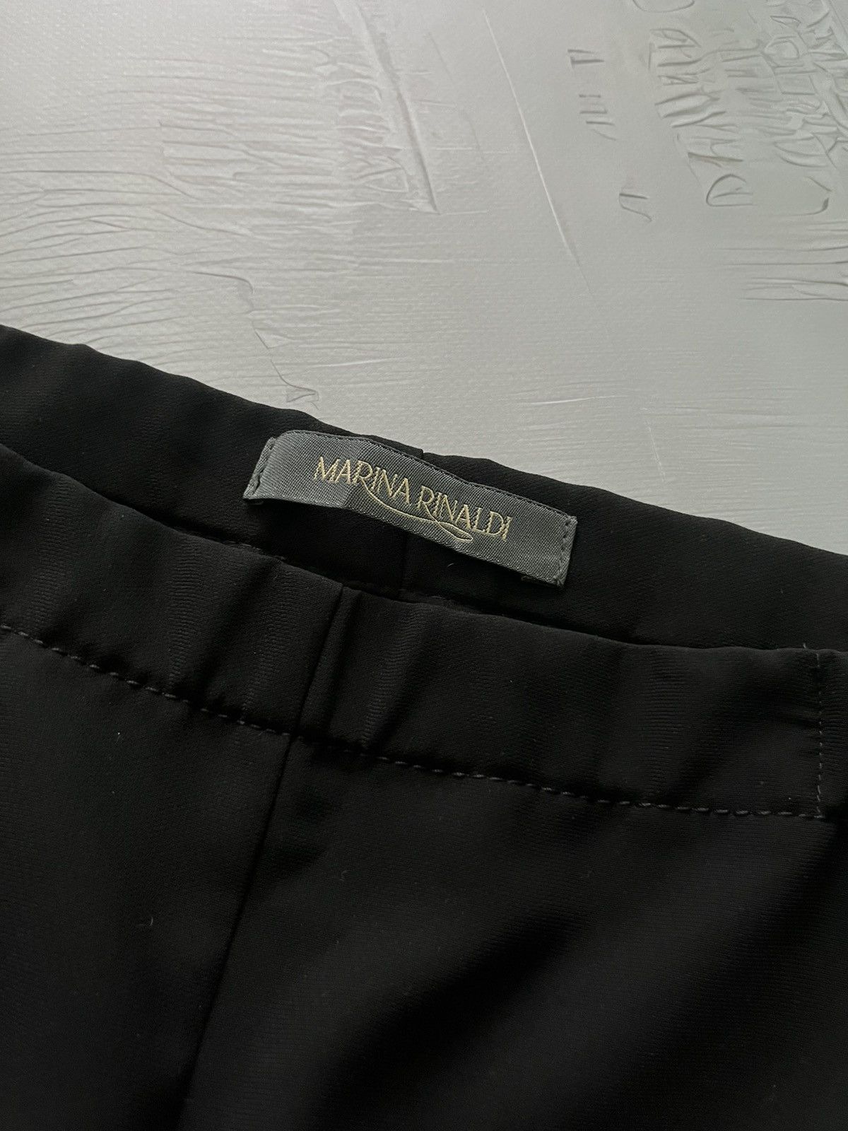 Marina Rinaldi Marina Rinaldi Classic Luxury Oversize Pants Black Size 25" / US 0 / IT 36 - 4 Thumbnail