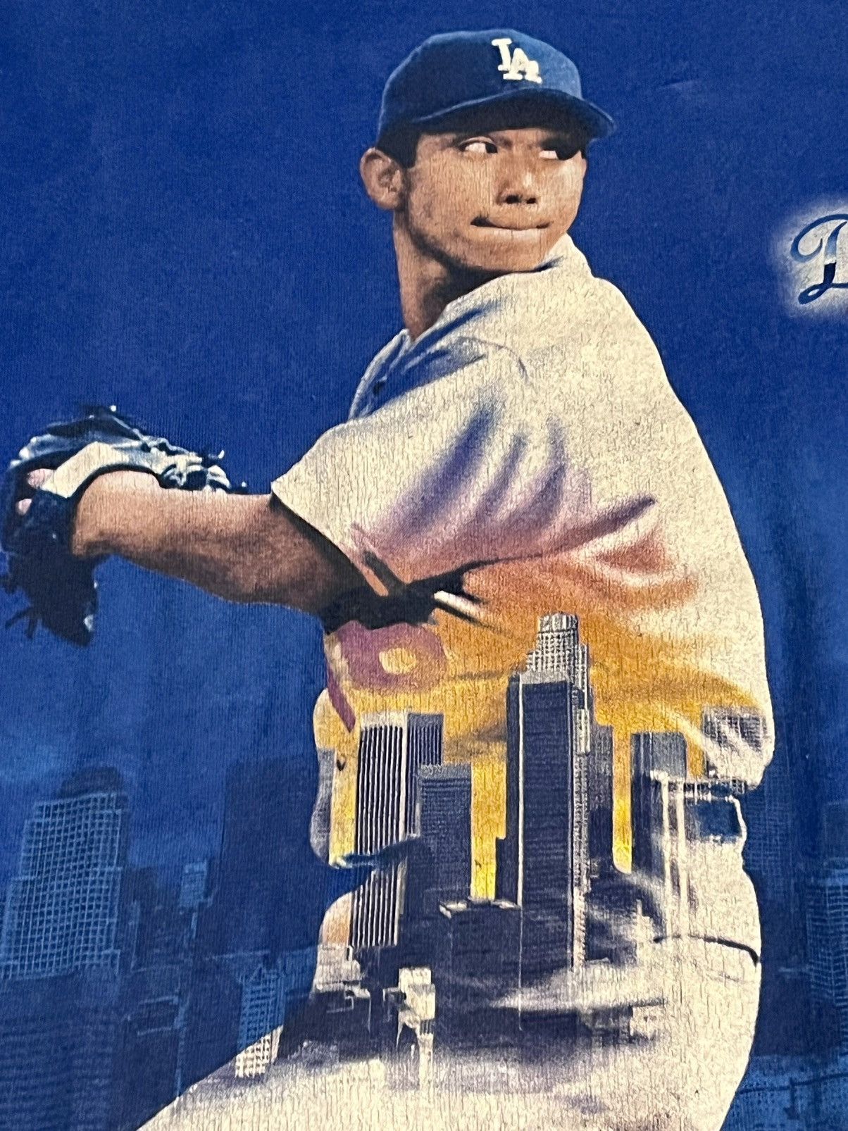 Salem Sportswear Vintage Hideo Nomo LA dodgers shirt Size US M / EU 48-50 / 2 - 7 Thumbnail