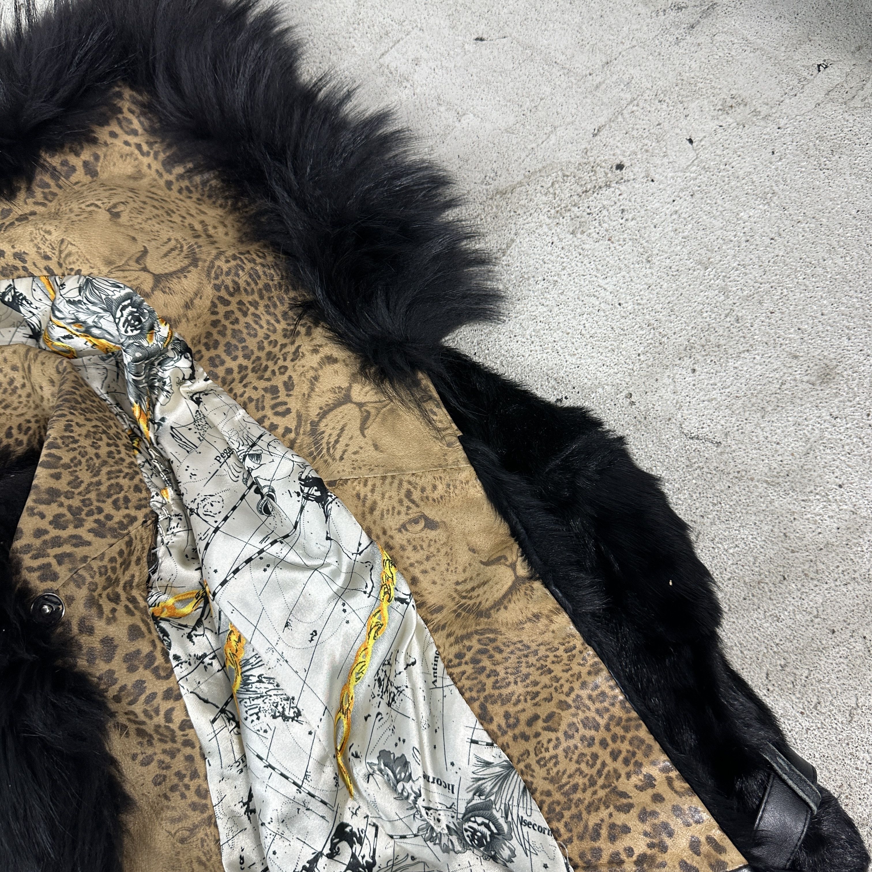 Vintage Vintage Avant Garde Opium Grunge Cheetah 90s Fur Size M / US 6-8 / IT 42-44 - 12 Thumbnail