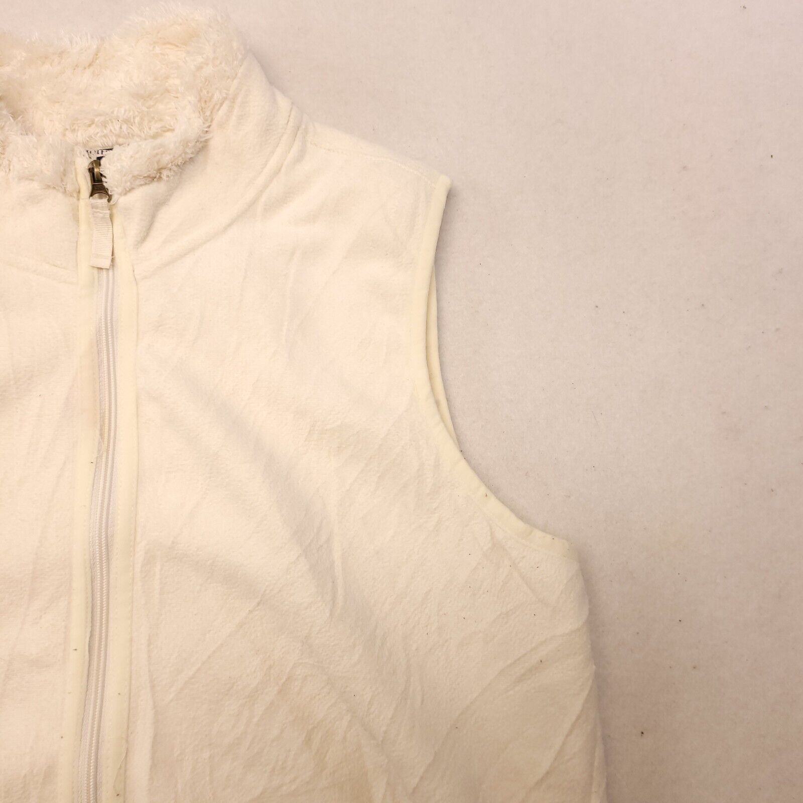 Croft & Barrow Croft & Barrow Sleeveless Jacket Vest Womens Size XL White Size XL / US 12-14 / IT 48-50 - 5 Thumbnail