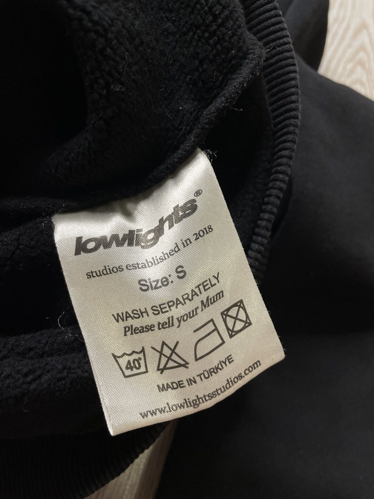 Designer Lowlights Studios Y2K Big Logo Full zip oversized hoodie Size US S / EU 44-46 / 1 - 10 Thumbnail