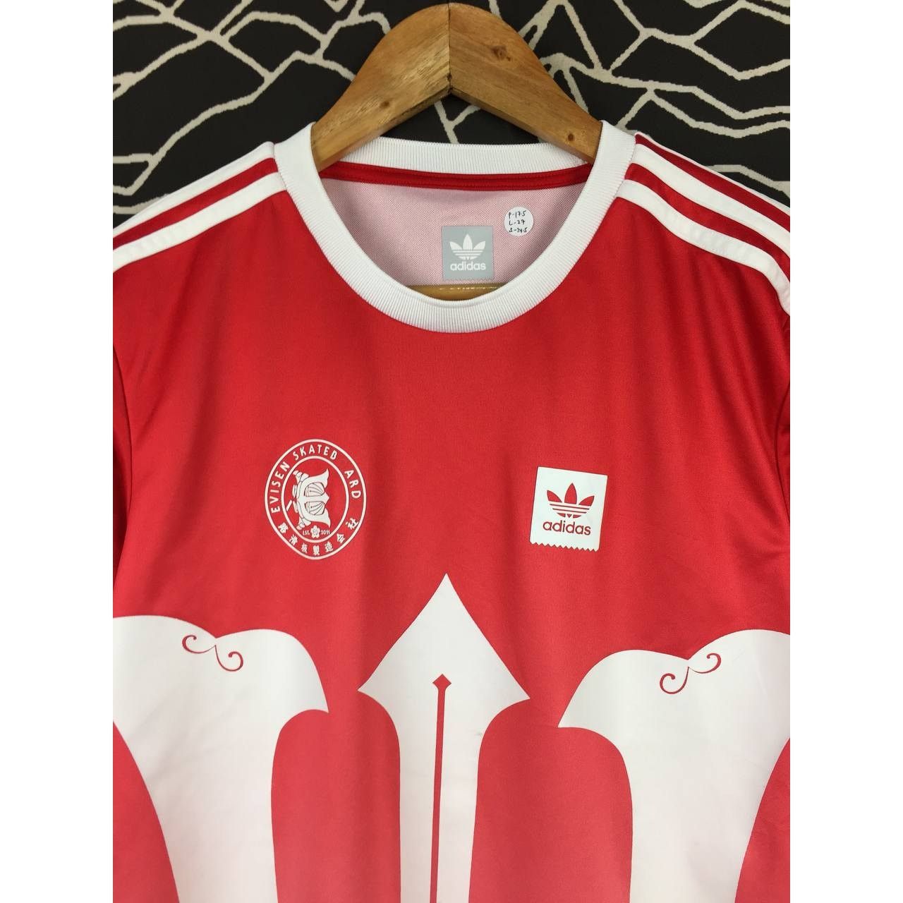 Adidas × Vintage Adidas Skateboarding X Evisen Skateboards Long Sleeve Jersey Size US XS / EU 42 / 0 - 3 Thumbnail