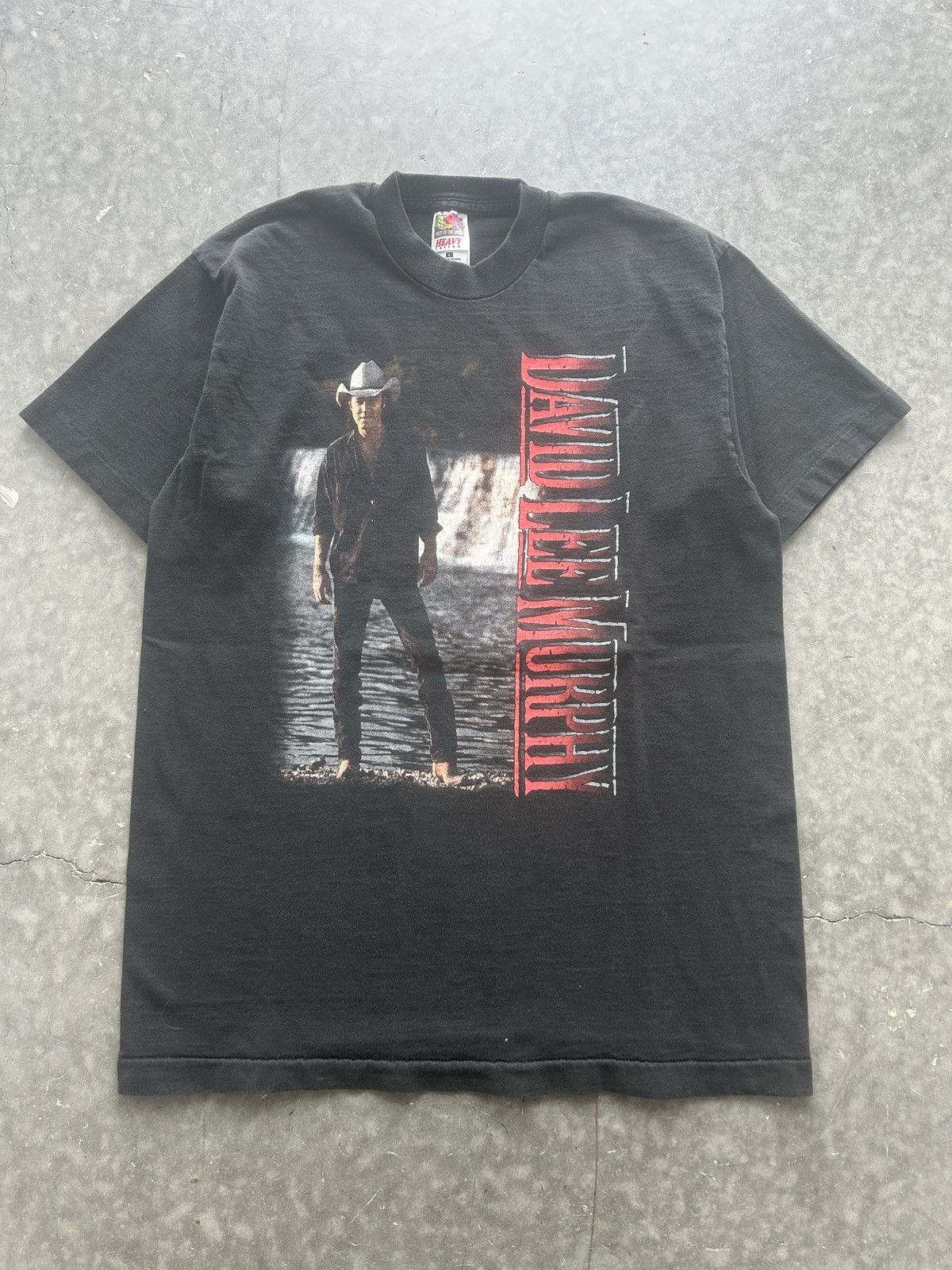 Fruit Of The Loom × Vintage Vintage 90s David Lee Murphy Tour Tee 1997 Size US M / EU 48-50 / 2 - 2 Thumbnail