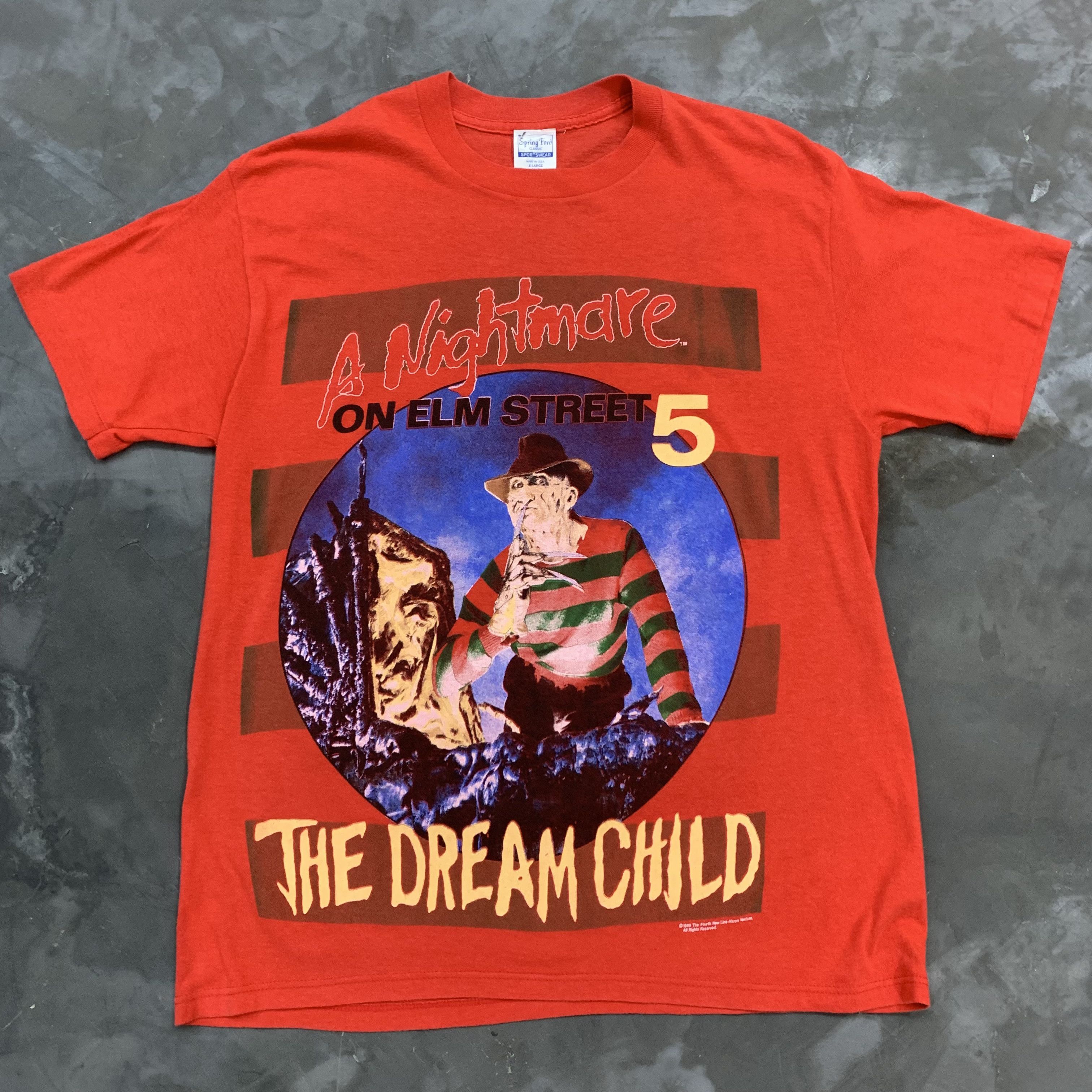 image of Movie x Vintage Nightmare in Red, Men's (Size XL)