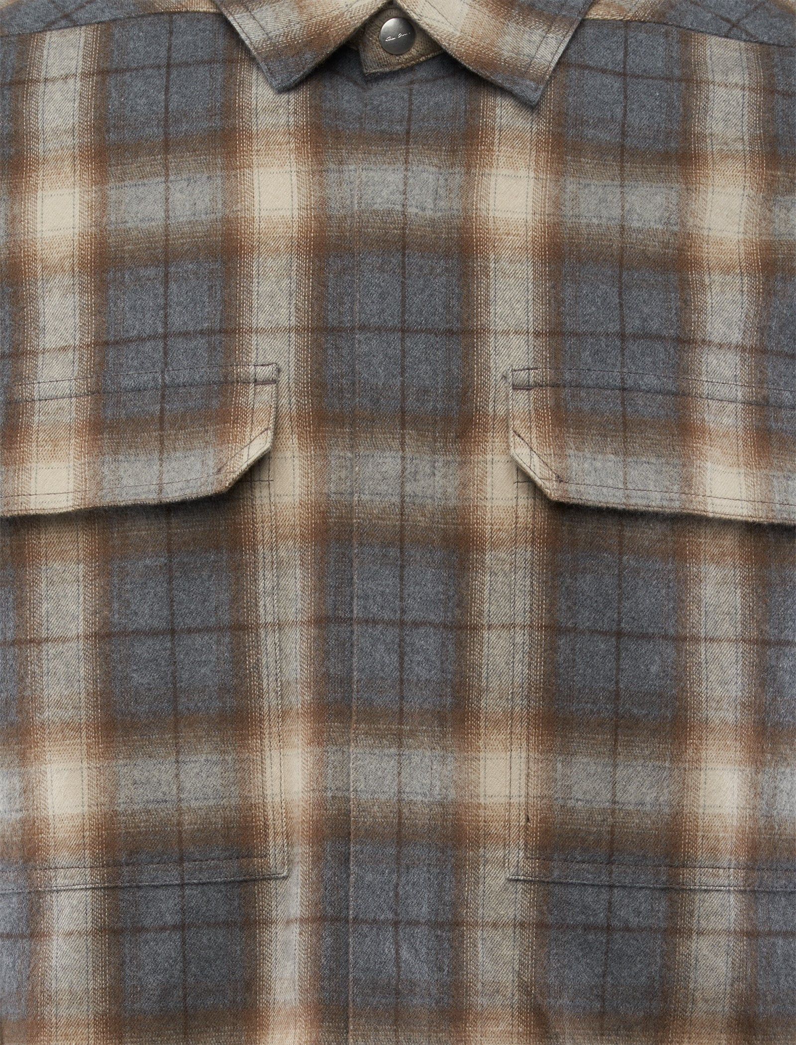 Rick Owens o1mle0226 Outer Shirt in Multicolor Size US L / EU 52-54 / 3 - 2 Thumbnail