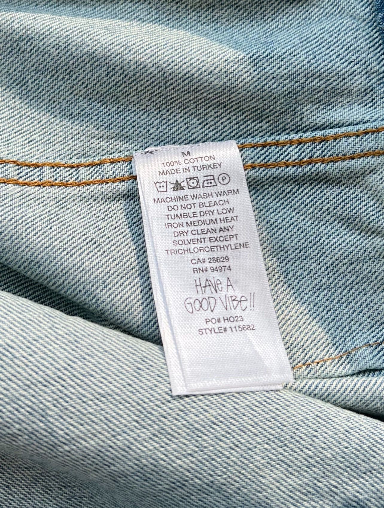 Stussy *UNRELEASED SAMPLE* Stussy Denim Zip Work Jacket Size US M / EU 48-50 / 2 - 10 Thumbnail