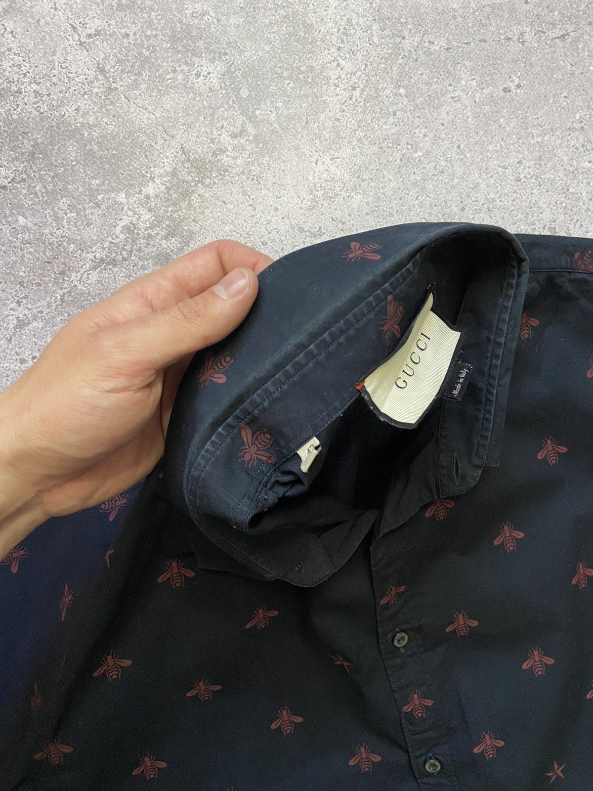 Gucci Gucci Bee Logo Shirt Size US M / EU 48-50 / 2 - 4 Thumbnail