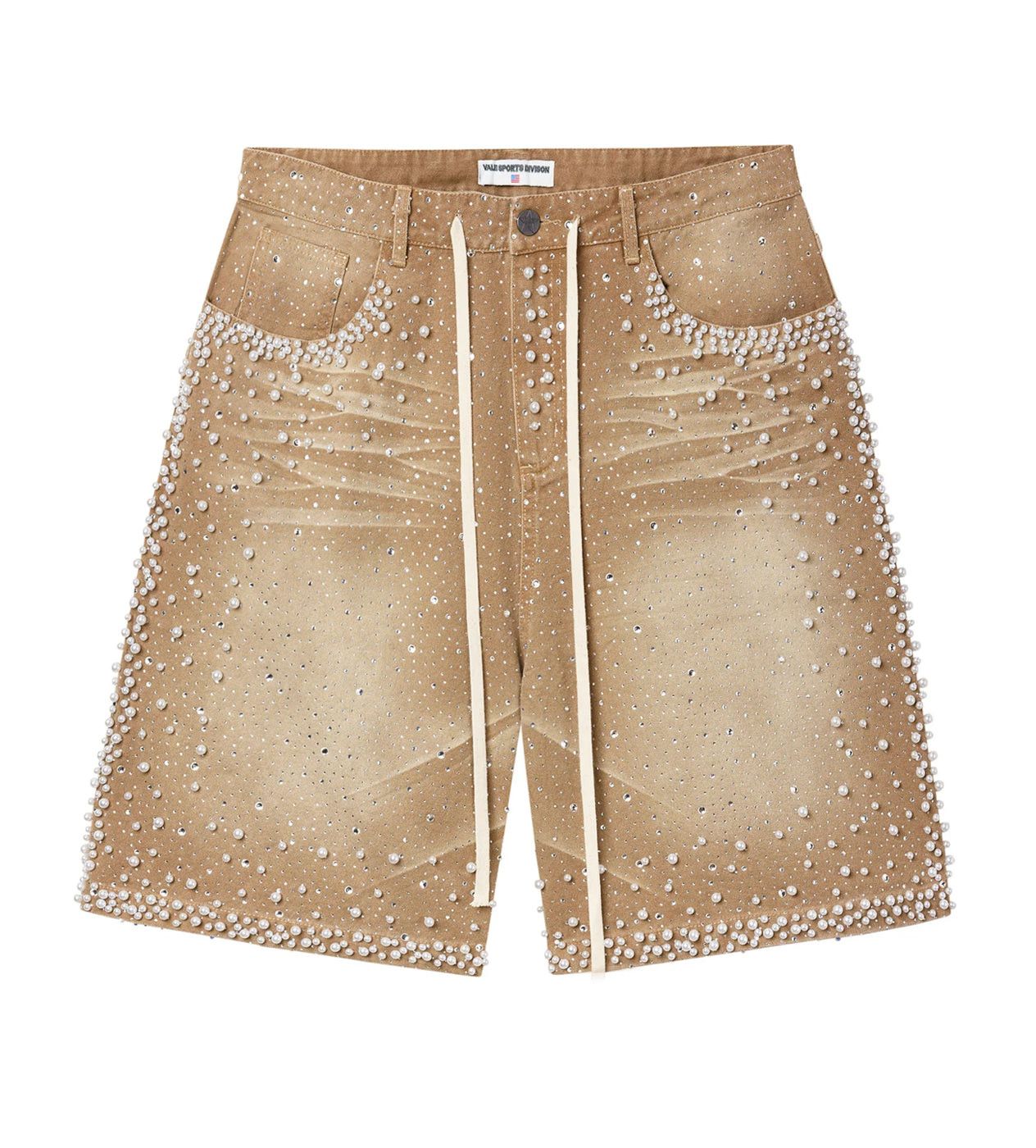 Vale Forever Sandstorm Jorts Tan Size US 34 / EU 50 - 1 Thumbnail