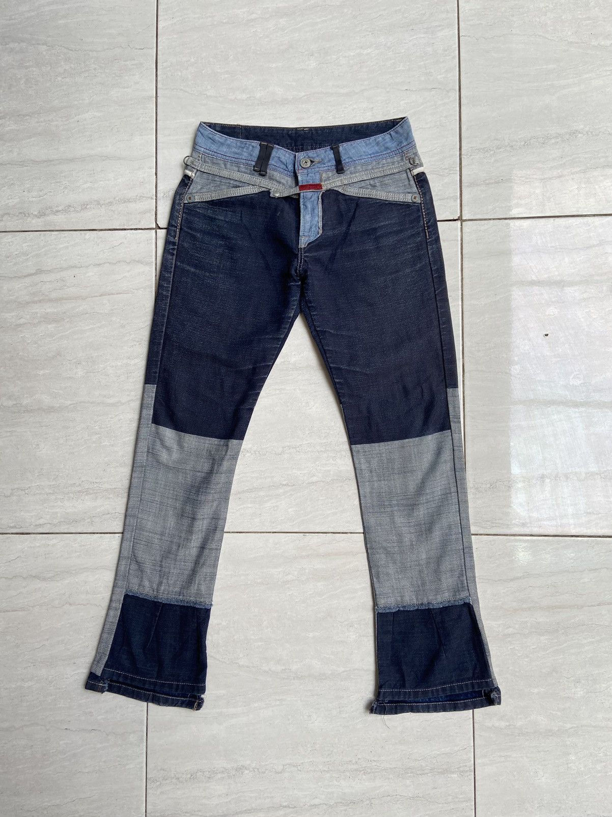 Designer × Japanese Brand × Marithe + Francois Girbaud Marithe Francois Girbaud Blue Pants Size US 26 / EU 42 - 1 Thumbnail