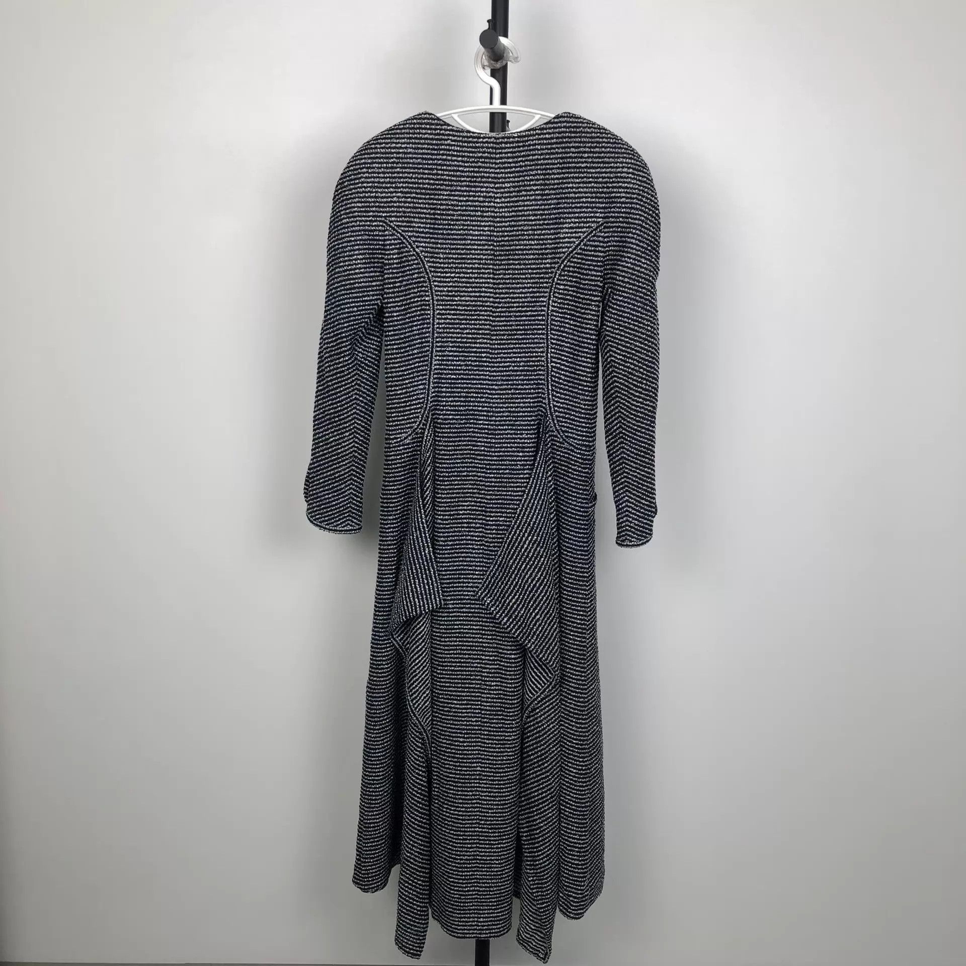 Chanel CHANEL Women's Blue Overcoat 36 Size XS / US 0-2 / IT 36-38 - 2 Thumbnail