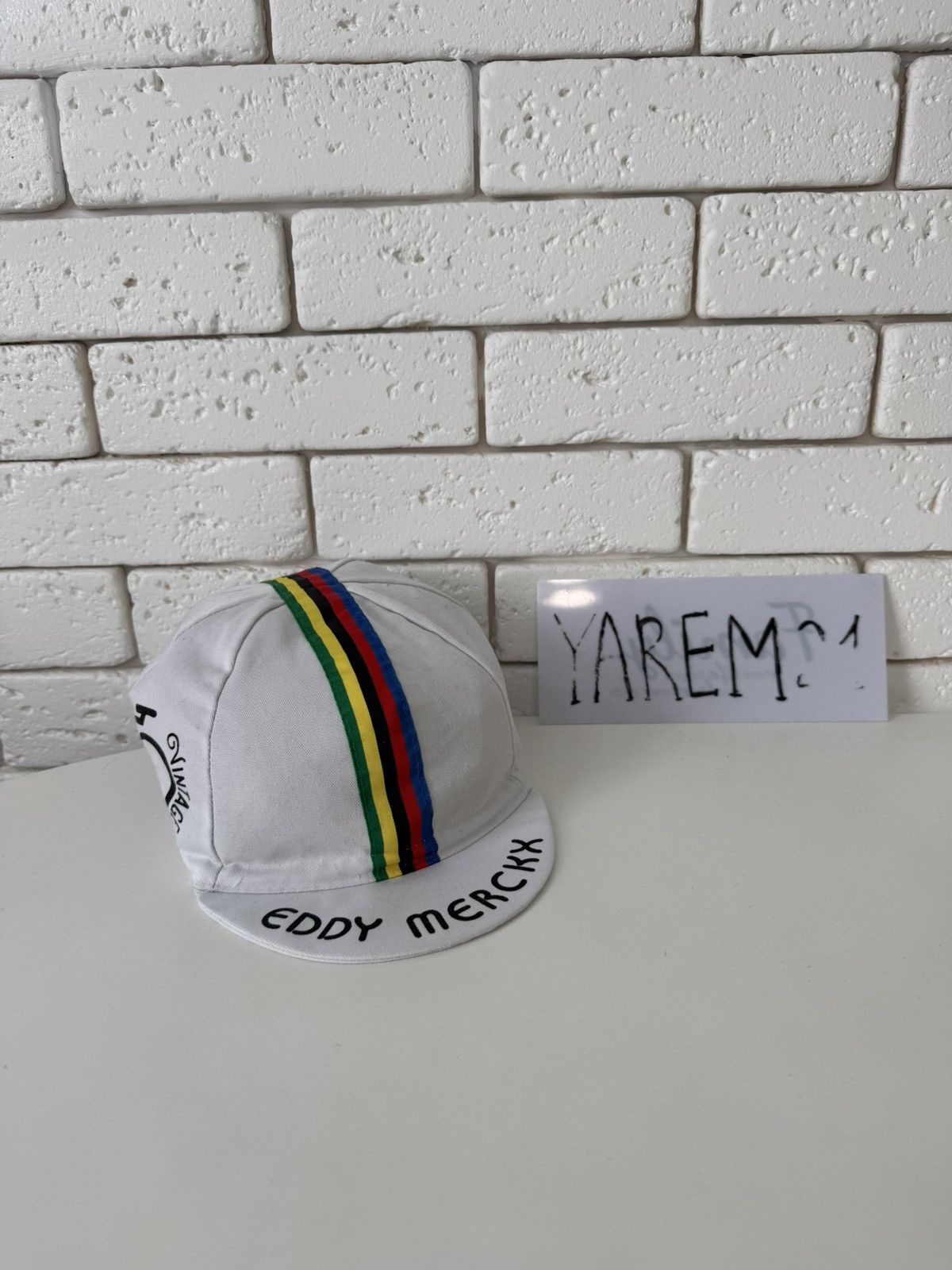 Vintage Eddy Merckx vintage cycling cap Size ONE SIZE - 1 Thumbnail