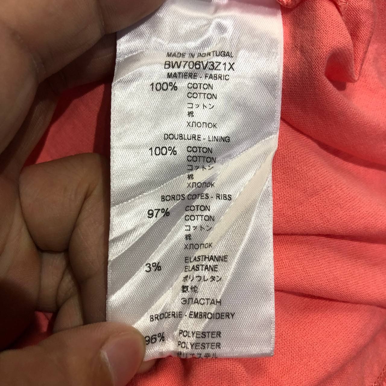 Givenchy Givenchy SS20 logo embroidered bicolor tee Size US L / EU 52-54 / 3 - 7 Thumbnail