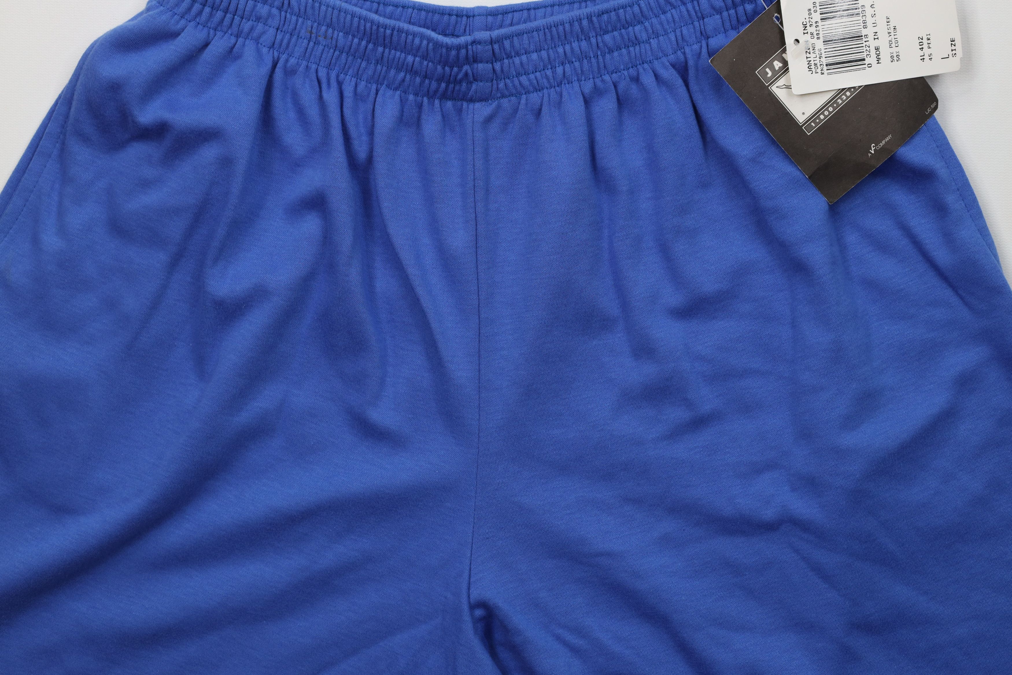 Vintage Deadstock Vintage 90s Streetwear Blank Shorts Periwinkle USA Size 26" / US 2 / IT 38 - 3 Thumbnail