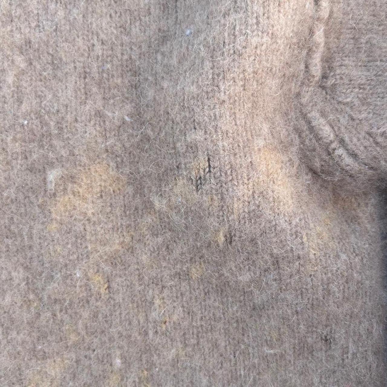 Dolce & Gabbana Vintage Dulce and Gabbana fur camel knit sweater Size S / US 4 / IT 40 - 5 Thumbnail