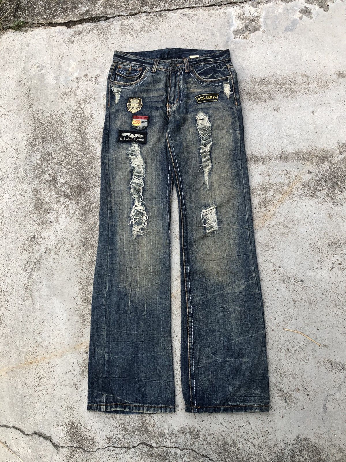 Other BOOTCUT RUSTY DISTRESSED DENIM Size US 30 / EU 46 - 1 Thumbnail