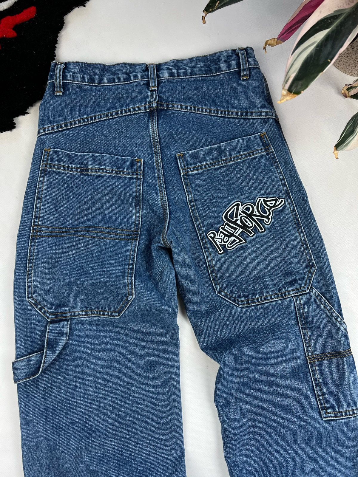 Eminem × JNCO × Southpole Crazy Vintage Baggy Rap Jeans JNCO Style Polar Skate Size US 28 / EU 44 - 5 Thumbnail