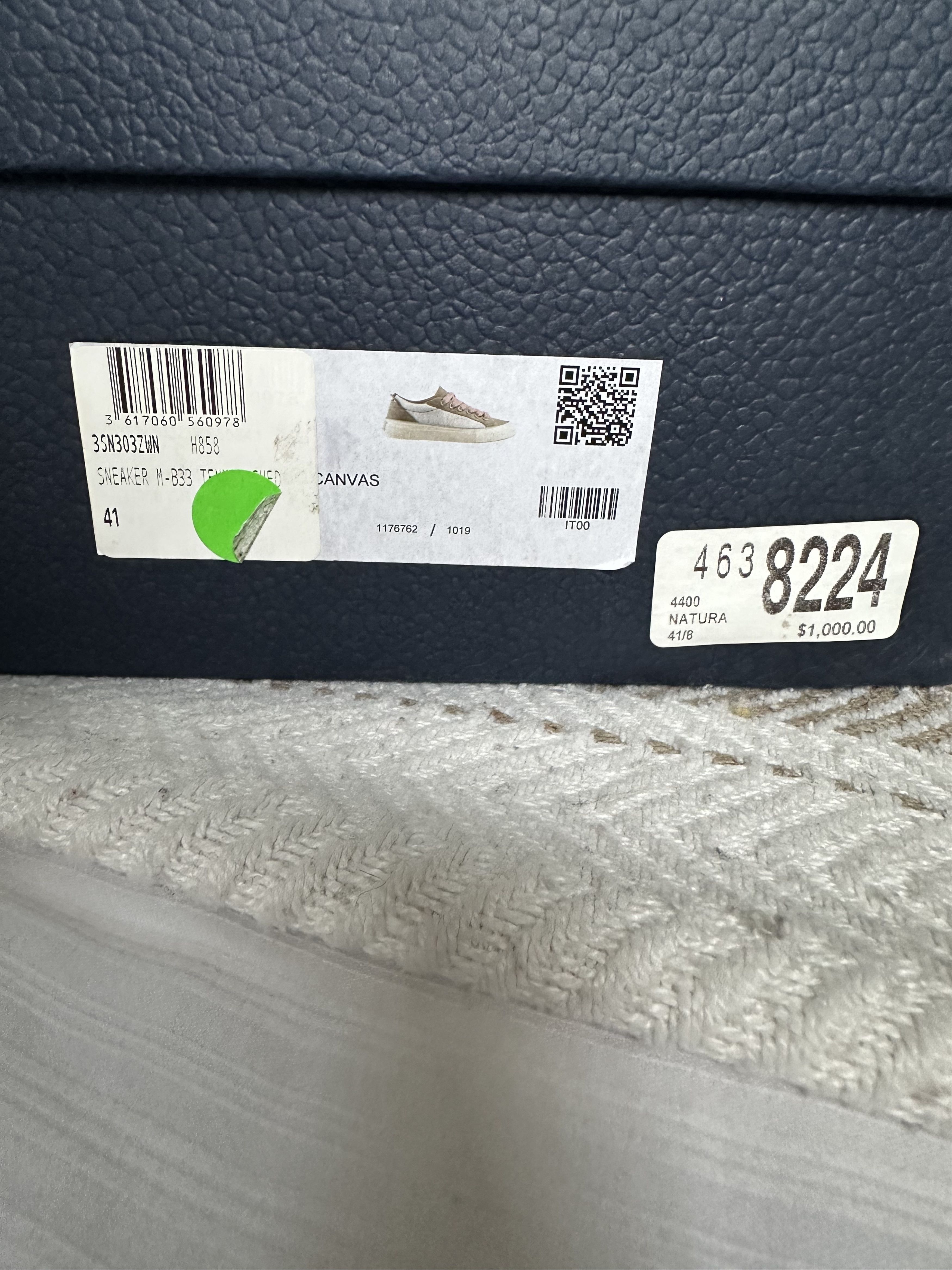 Dior Dior B33 Grey and White Oblique Jacquard Suede Size US 8 / EU 41 - 4 Thumbnail