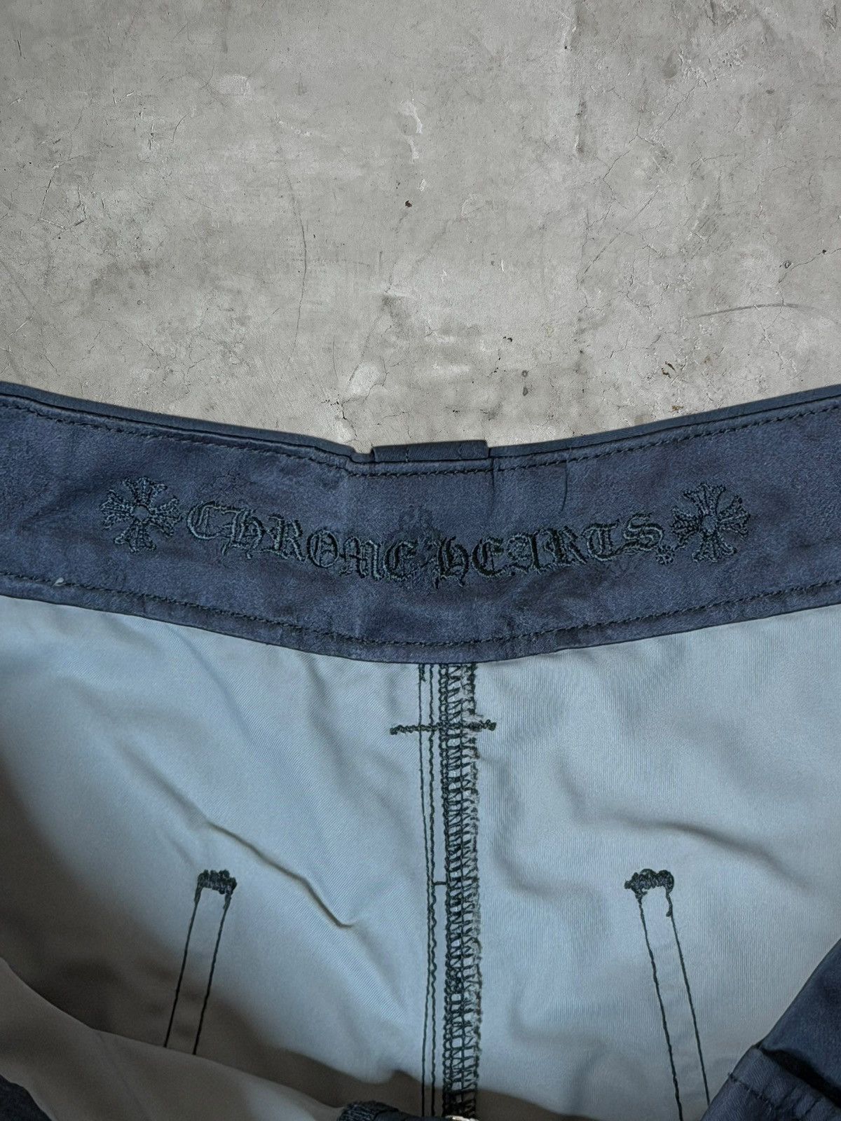 Chrome Hearts Chrome Hearts Carpenter Nylon Leather Patch Shorts Size US 38 / EU 54 - 9 Thumbnail