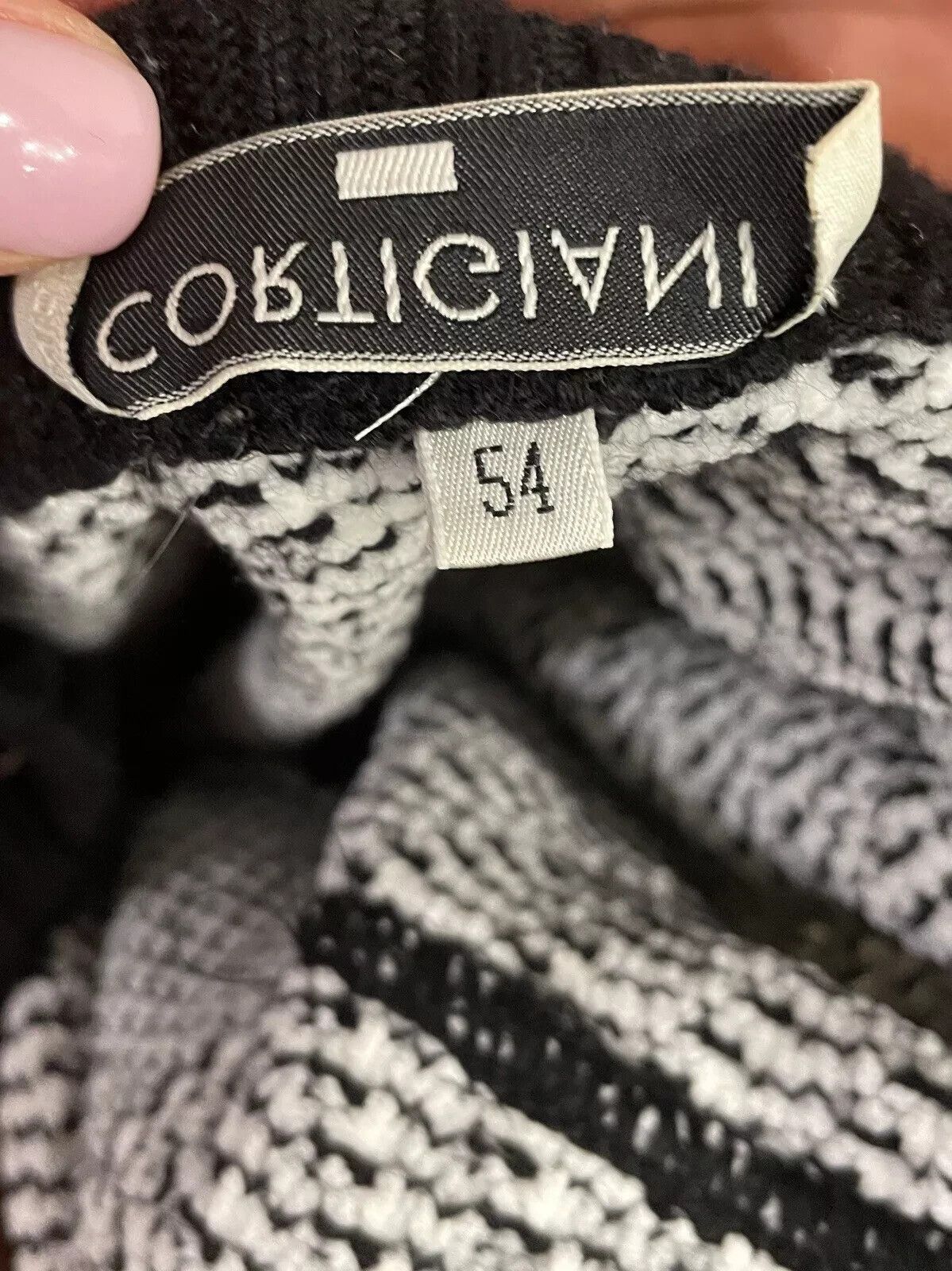 Cortigiani Cortigiani Wool Sweater Mens Gray Pullover Knit size IT-54 Size US M / EU 48-50 / 2 - 11 Thumbnail