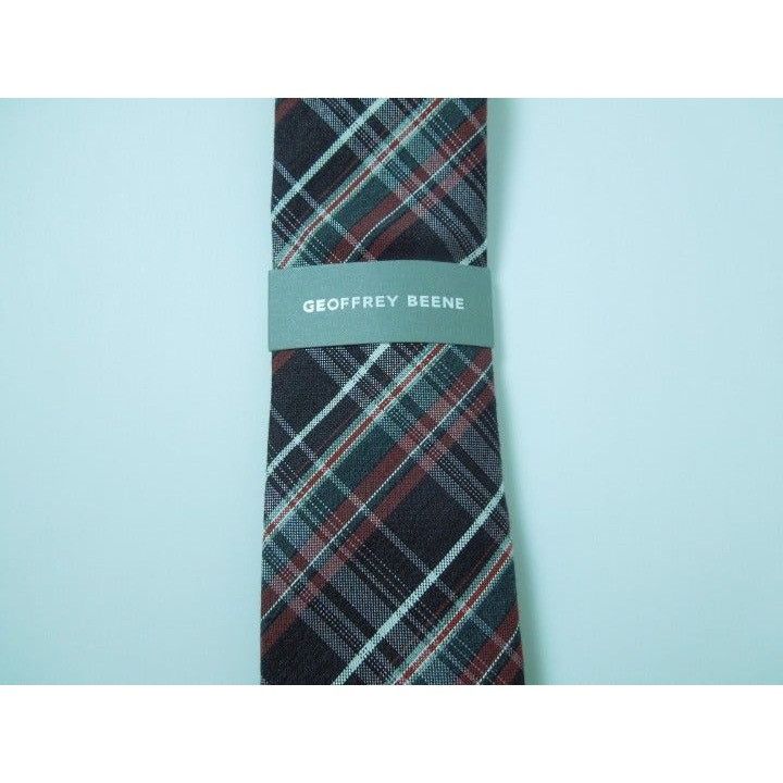 Other UK Geoffrey Beene Plaids and Checks Neck Tie- NWT Size ONE SIZE - 3 Thumbnail