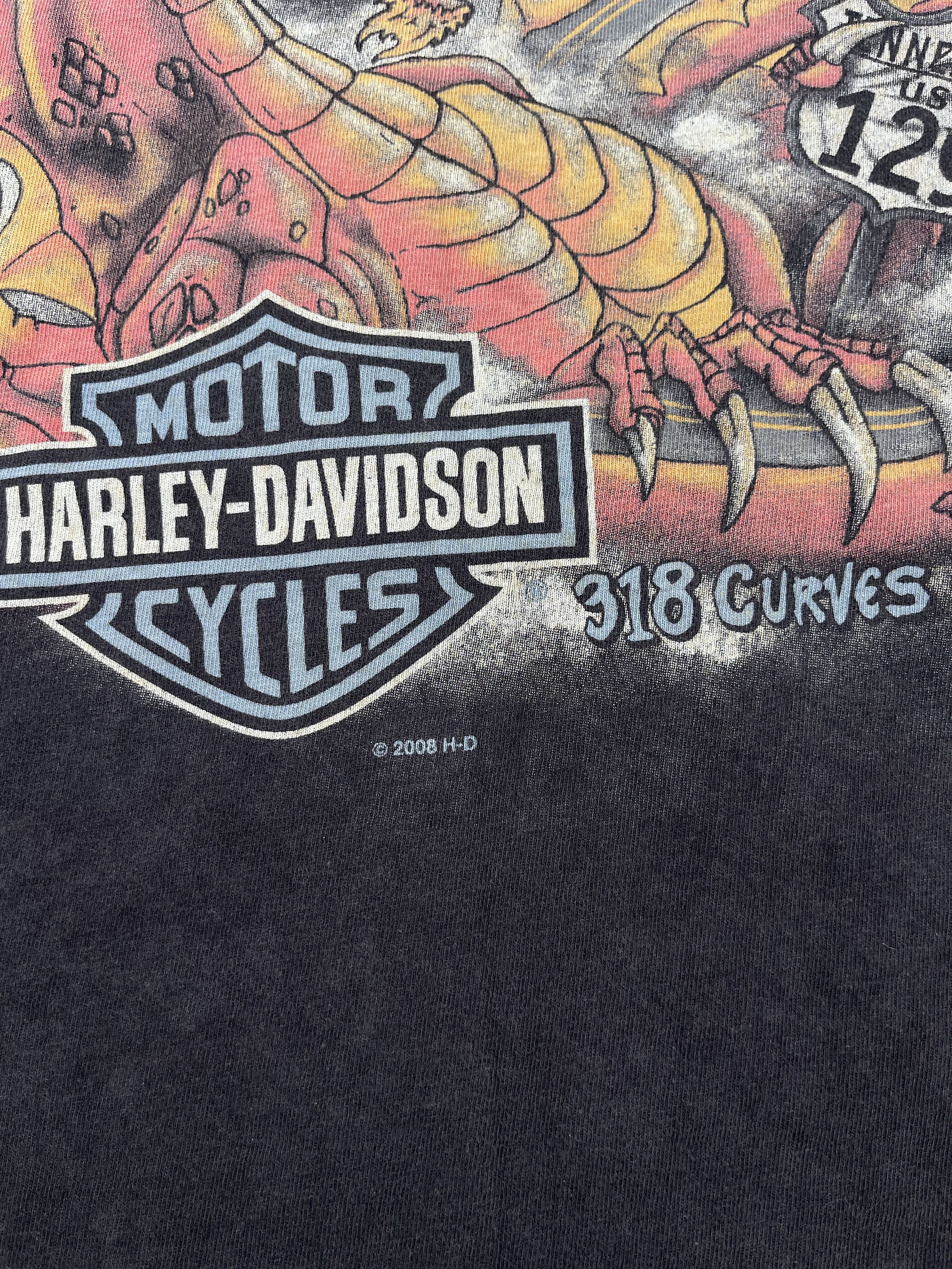 Harley Davidson × Vintage Vtg y2k Harley Davidson “Smokey Mountain” Tee Travis Scott Size US XXL / EU 58 / 5 - 8 Thumbnail