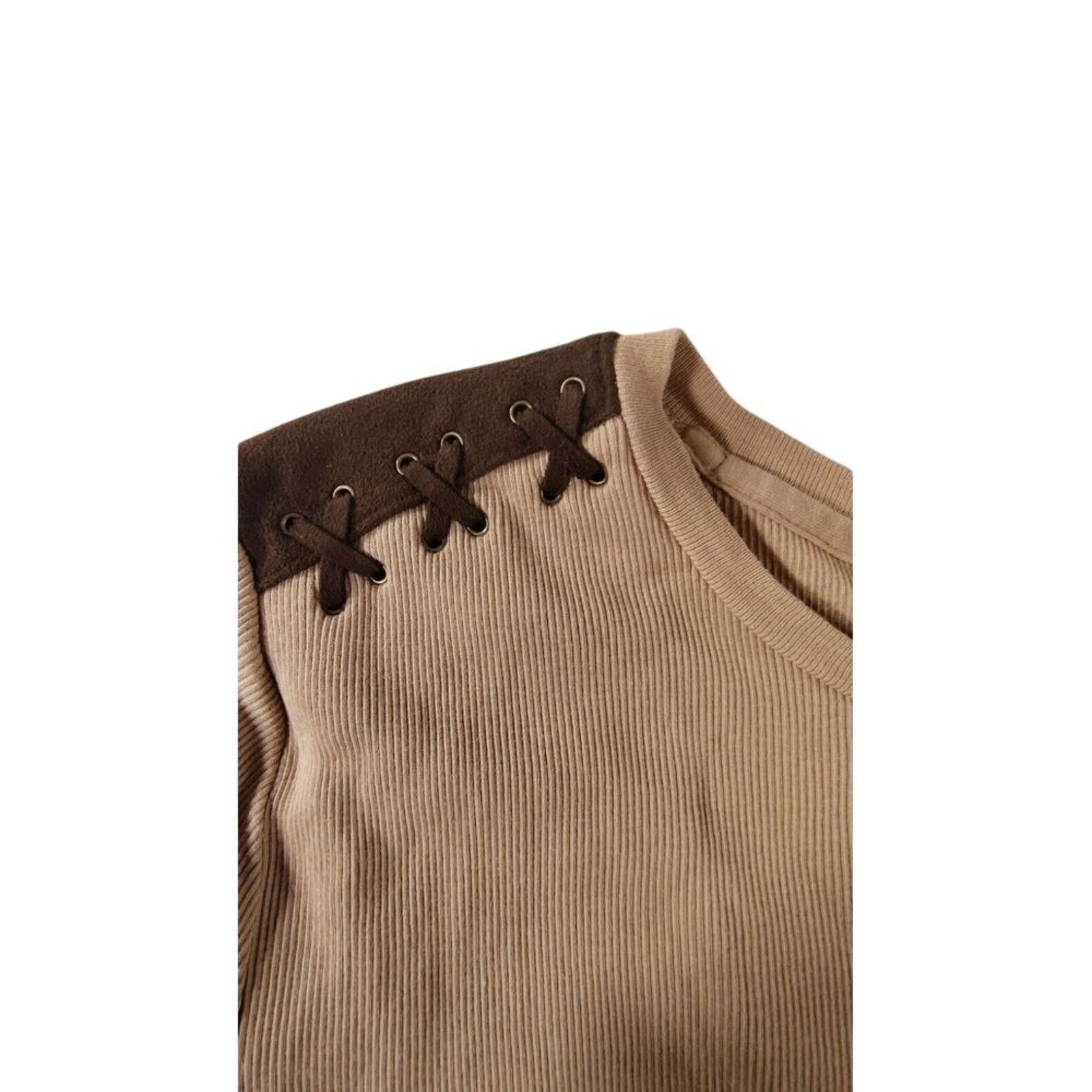 Lauren Ralph Lauren Lauren Ralph Lauren Top 3/4 Sleeve Suede Stitch Size XL Size XL / US 12-14 / IT 48-50 - 7 Thumbnail