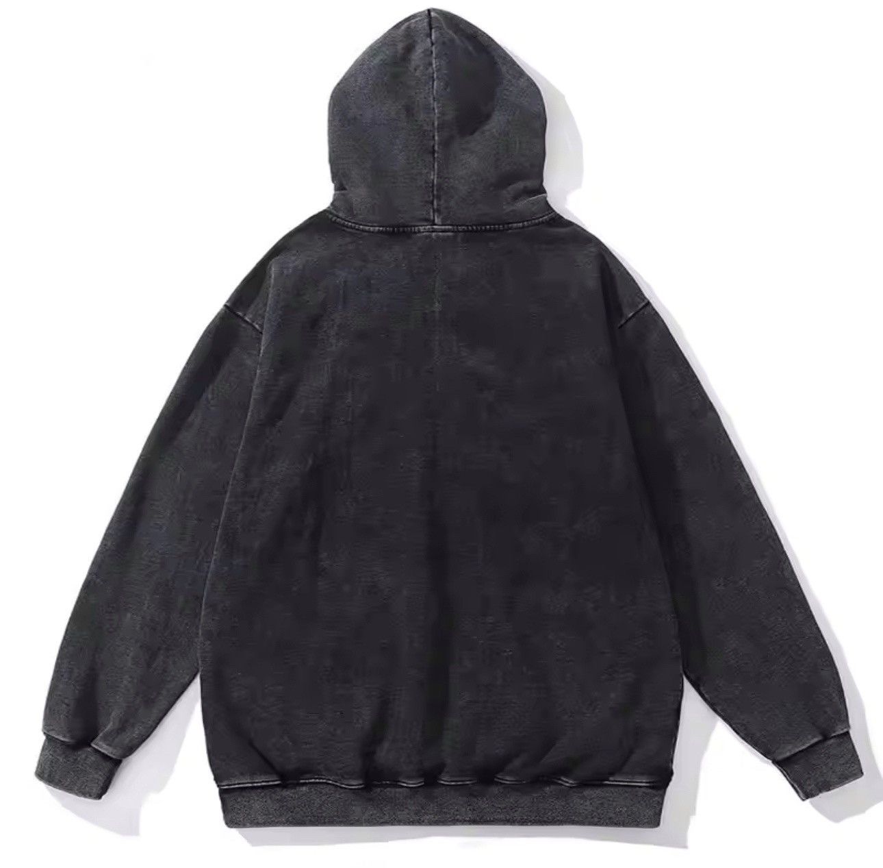 Designer Gothic Punk Skeleton Skull Loose Hoodie Sweatshirt Size US M / EU 48-50 / 2 - 2 Thumbnail