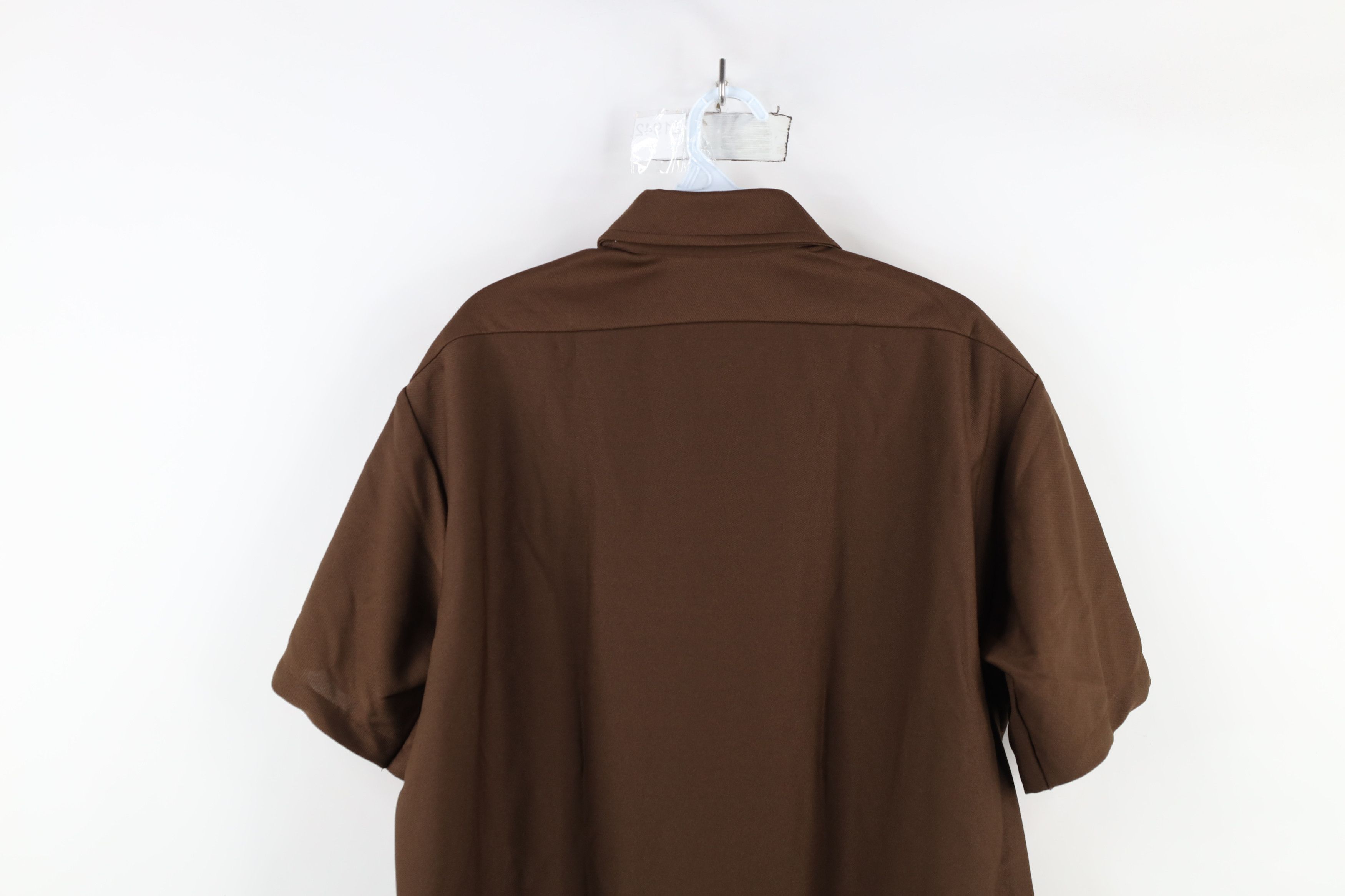Vintage Deadstock Vintage 70s Streetwear Short Sleeve Collared Shirt Size US L / EU 52-54 / 3 - 12 Thumbnail