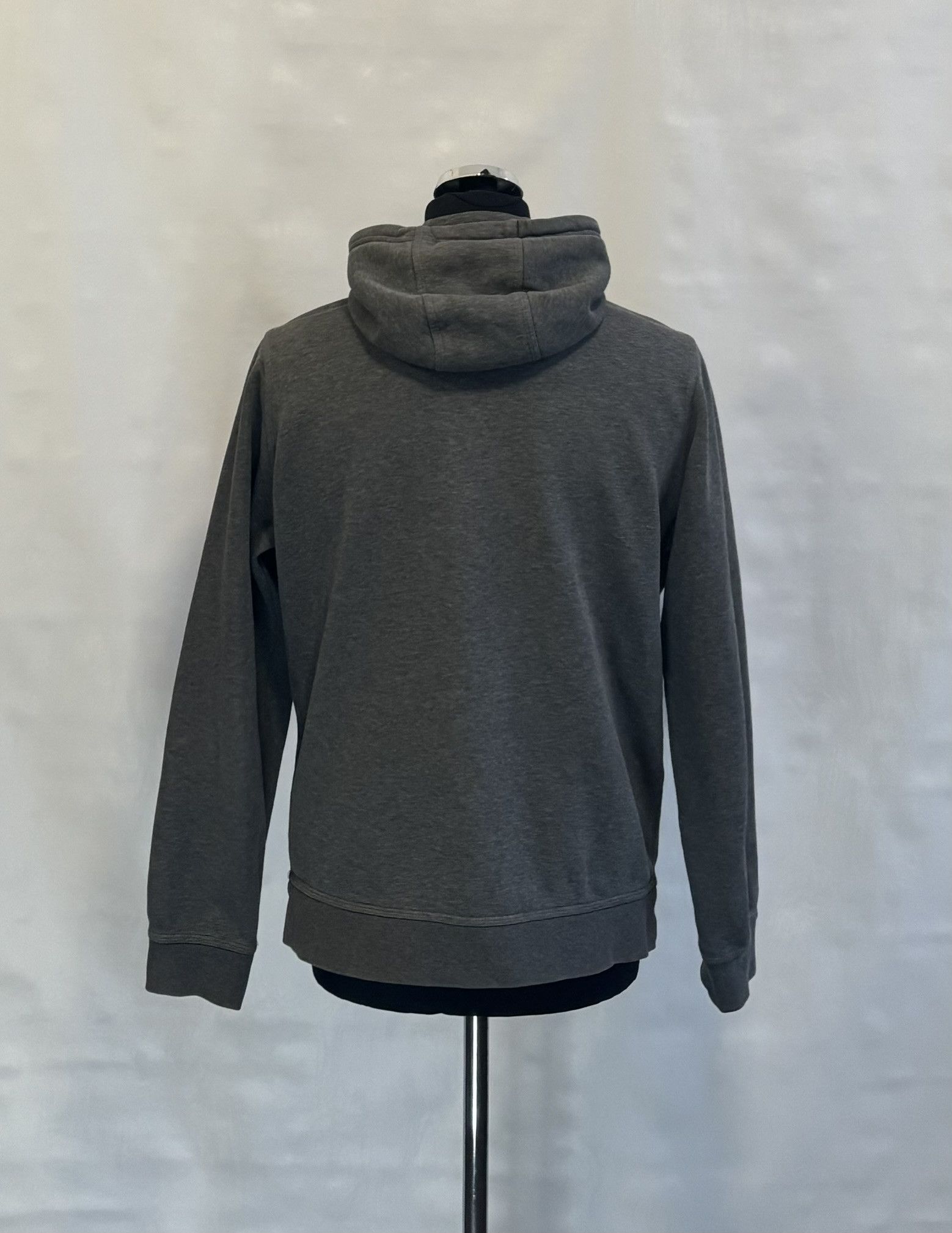 Nike Nike Club Swoosh Zip Hoodie Gray Dark Large Size US L / EU 52-54 / 3 - 2 Thumbnail