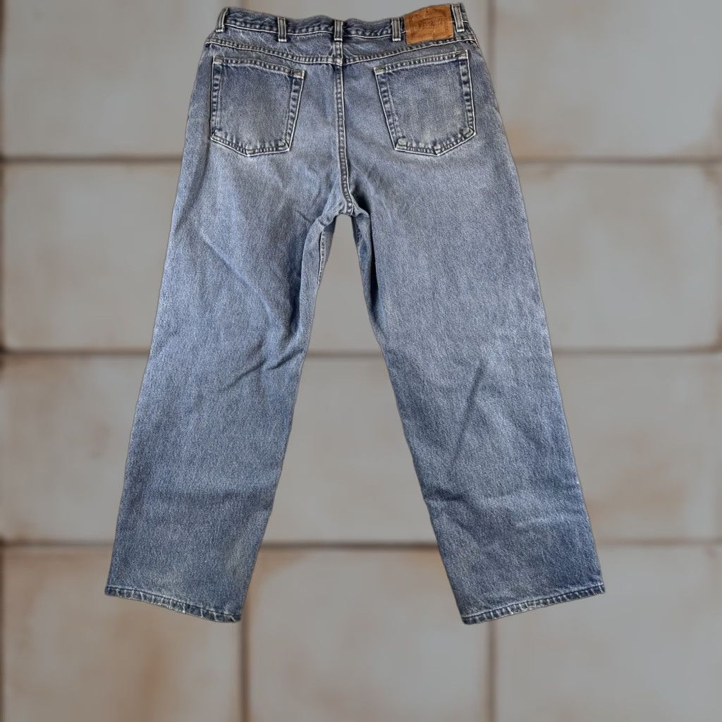 Denime VINTAGE Vivaldi Jeanswear Jeans Mens 34x27 Blue Distressed Medium Wash Denim 80s 90s Size US 34 / EU 50 - 1 Thumbnail