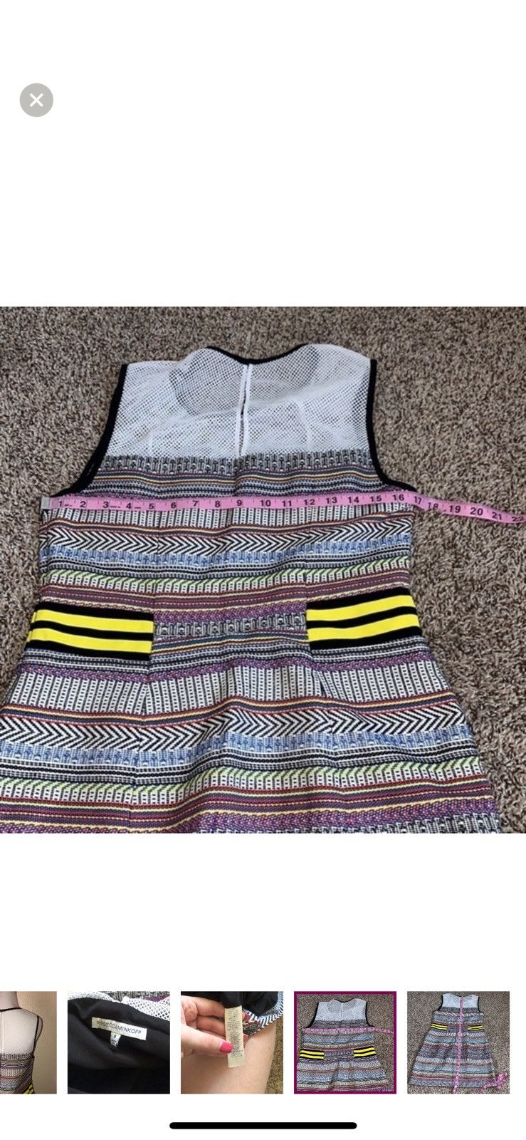 Rebecca Minkoff Rebecca minkoff Frida tweed dress size 8 Size M / US 6-8 / IT 42-44 - 7 Thumbnail