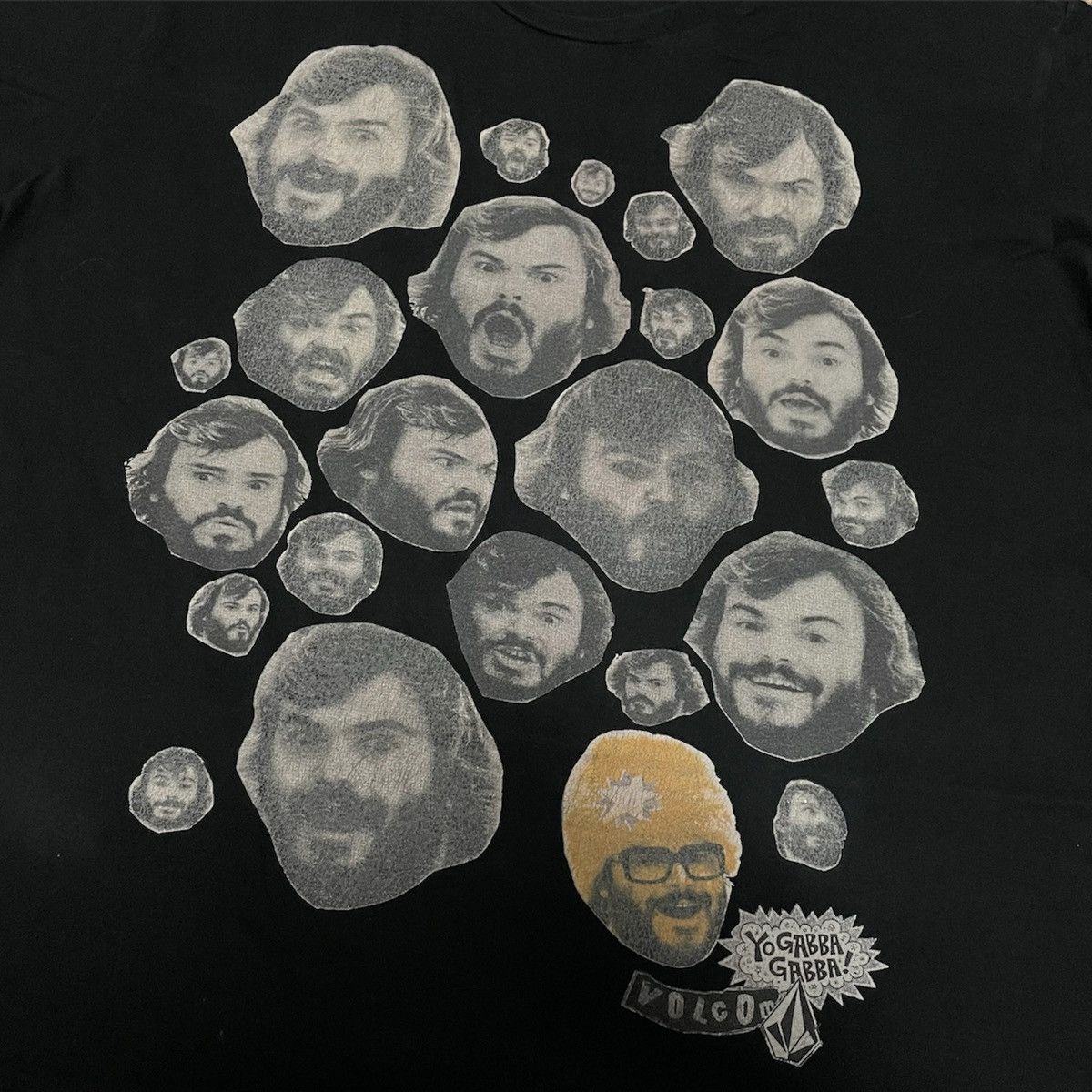 Volcom 🔴 Rare❗️❗️Vintage Volcom x Jack Black T-Shirt 🔴 Size US L / EU 52-54 / 3 - 3 Thumbnail